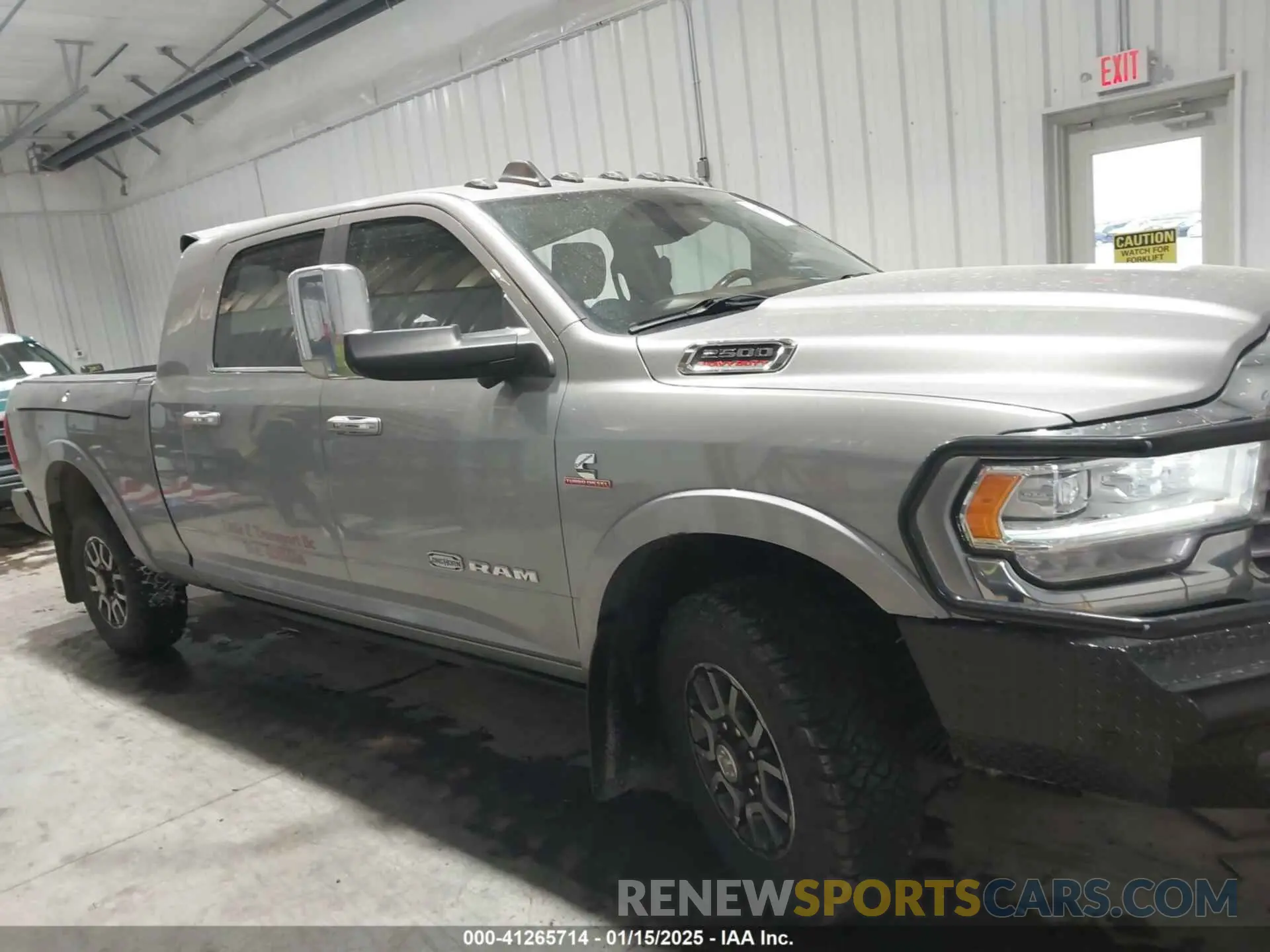 13 Photograph of a damaged car 3C6UR5PL7LG201244 RAM 2500 2020