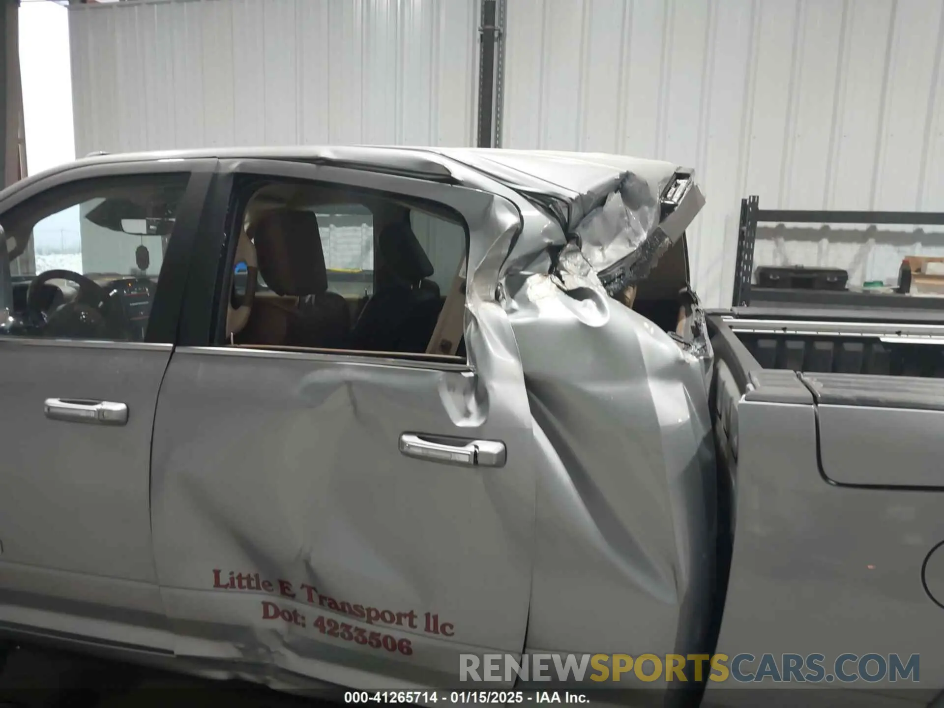 6 Photograph of a damaged car 3C6UR5PL7LG201244 RAM 2500 2020