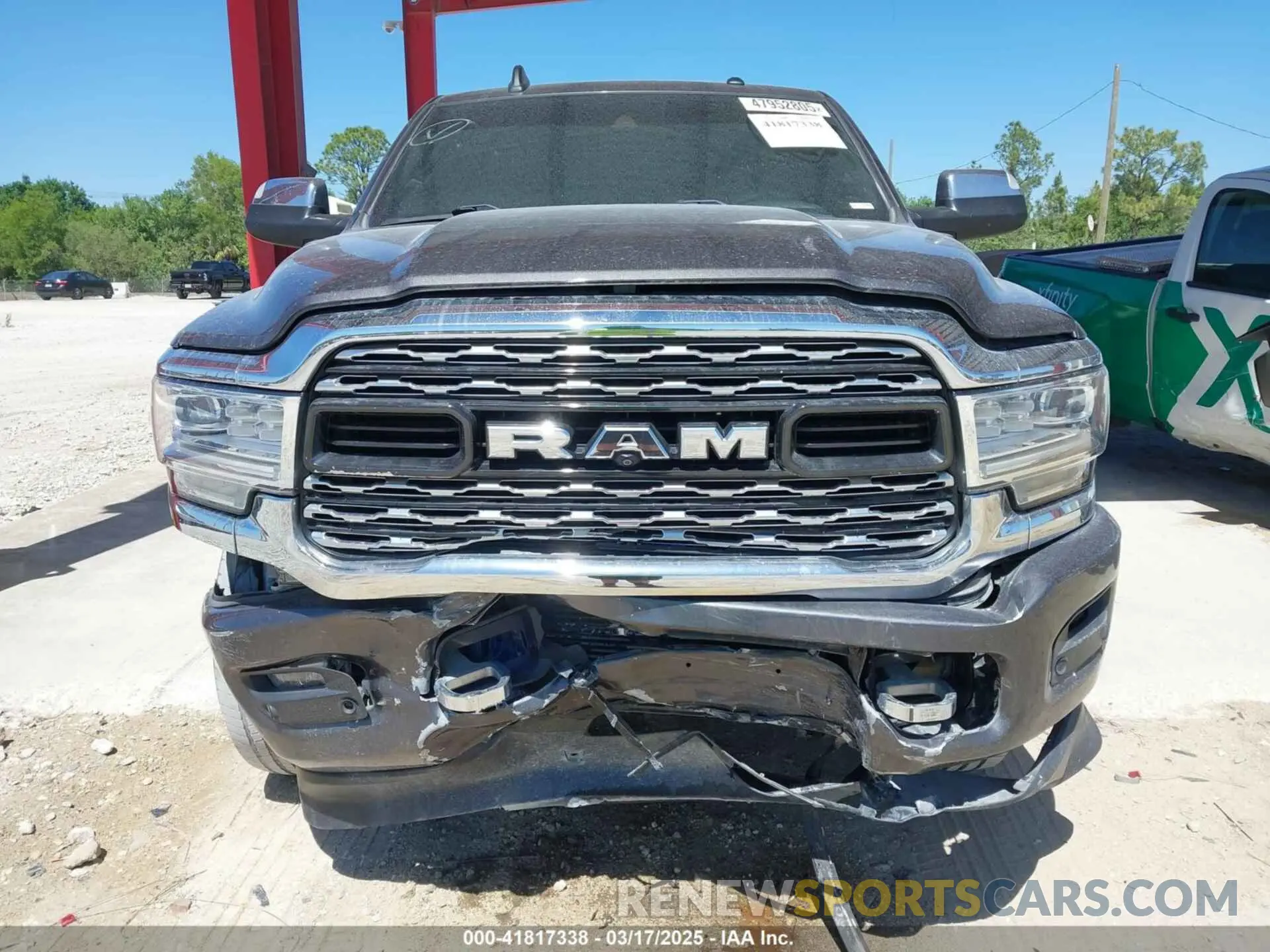 6 Photograph of a damaged car 3C6UR5SL2LG178429 RAM 2500 2020
