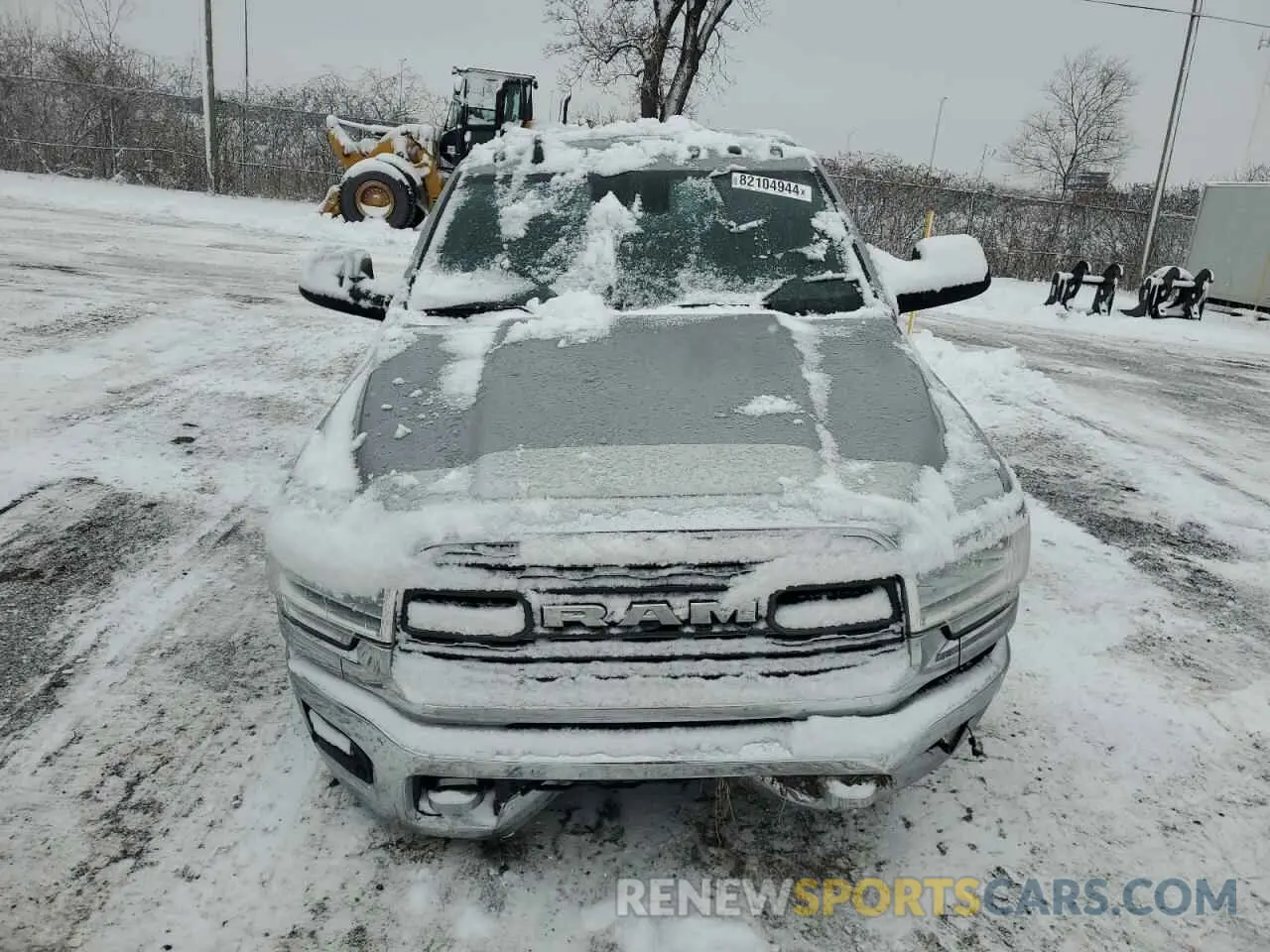 5 Photograph of a damaged car 3C6UR5SL8LG120616 RAM 2500 2020