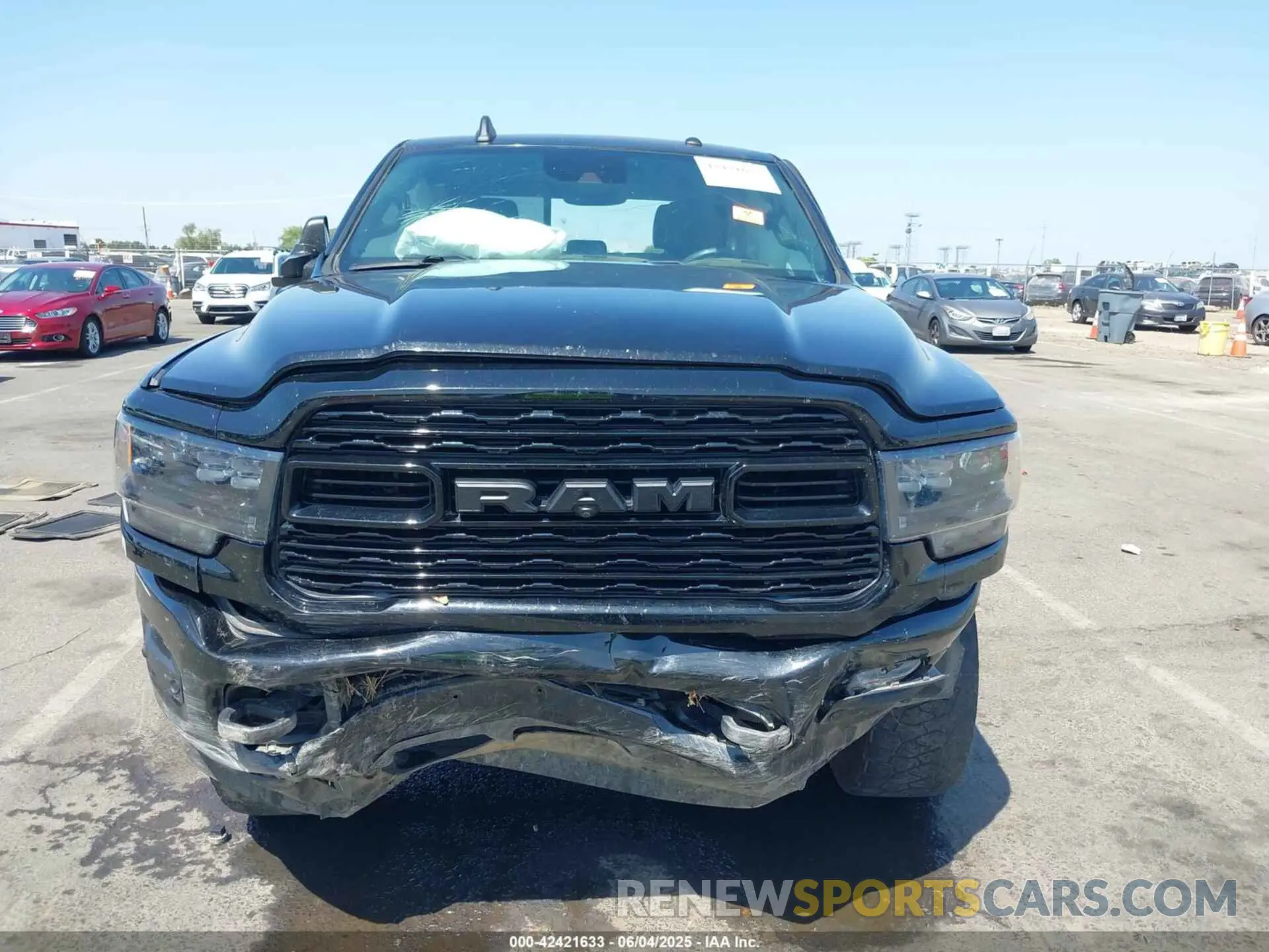12 Photograph of a damaged car 3C6UR5SL8LG286098 RAM 2500 2020