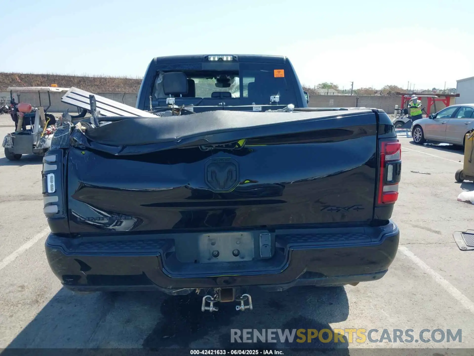 16 Photograph of a damaged car 3C6UR5SL8LG286098 RAM 2500 2020