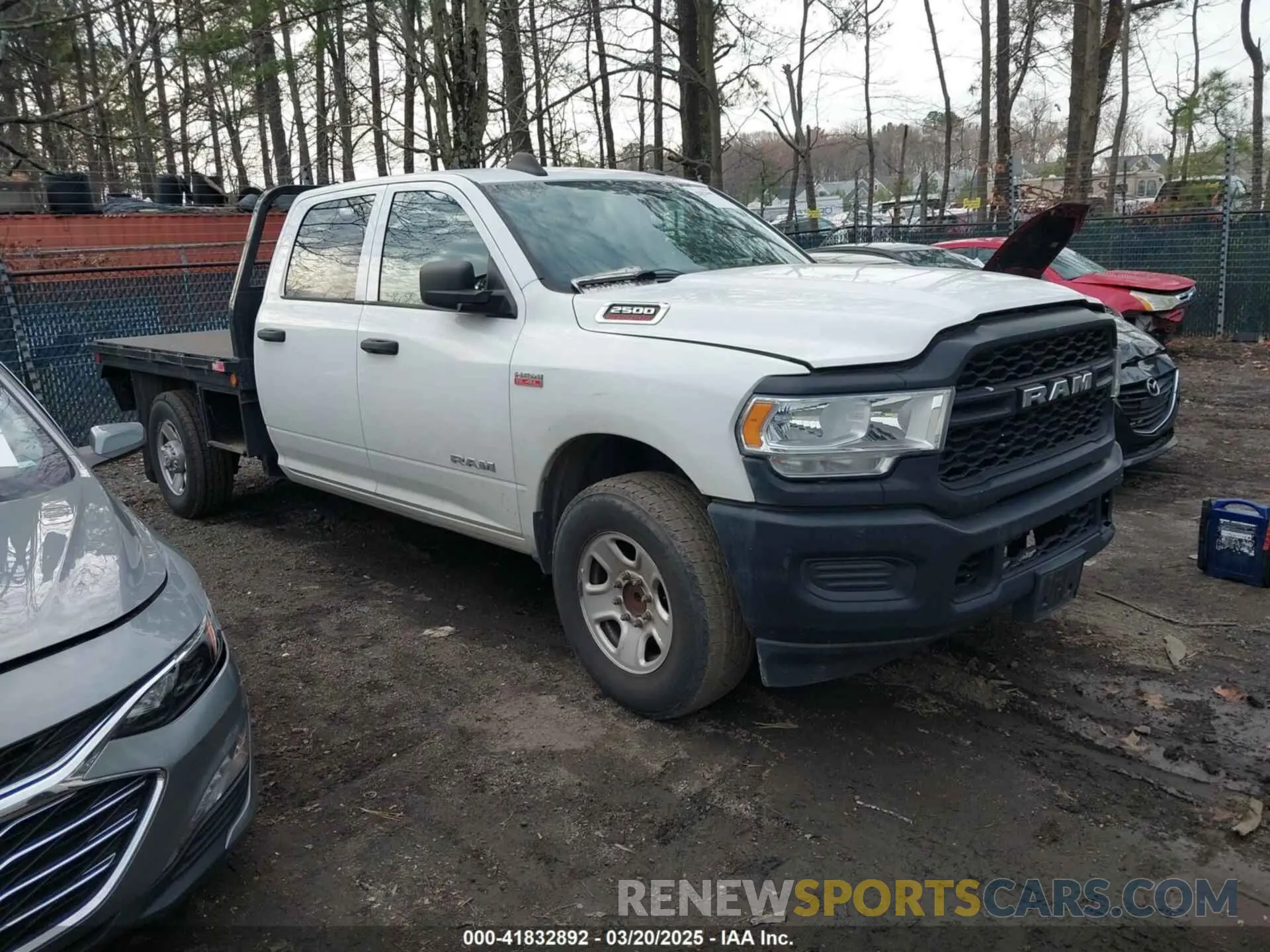 1 Photograph of a damaged car 3C7WR4HJXLG201931 RAM 2500 2020