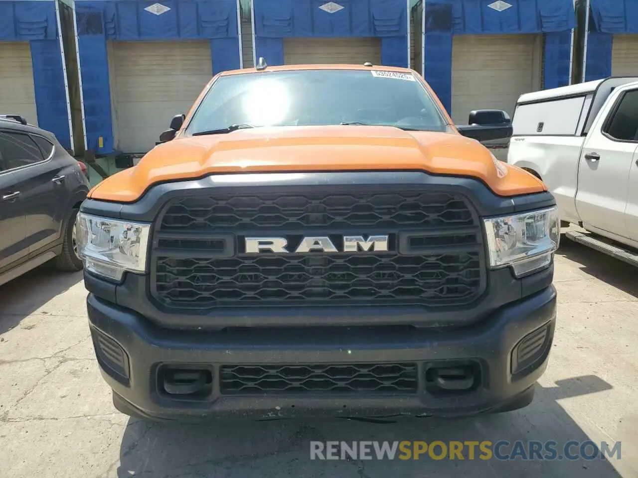5 Photograph of a damaged car 3C6MR4AL2MG627234 RAM 2500 2021
