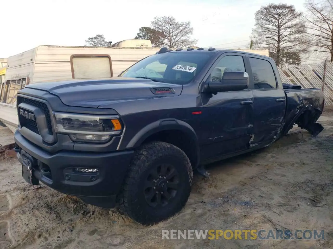 1 Photograph of a damaged car 3C6TR5EJ6MG520245 RAM 2500 2021