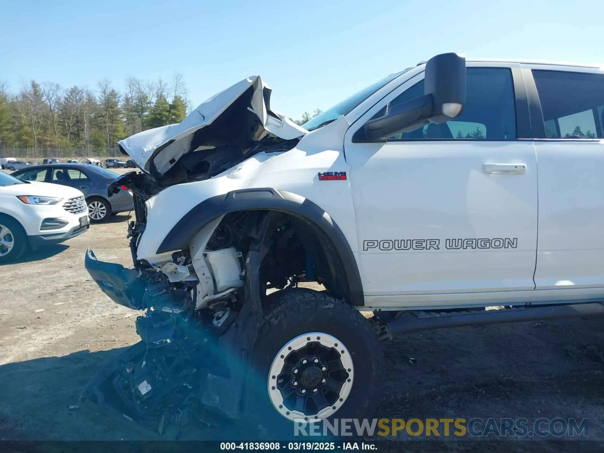 19 Photograph of a damaged car 3C6TR5EJ7MG658697 RAM 2500 2021