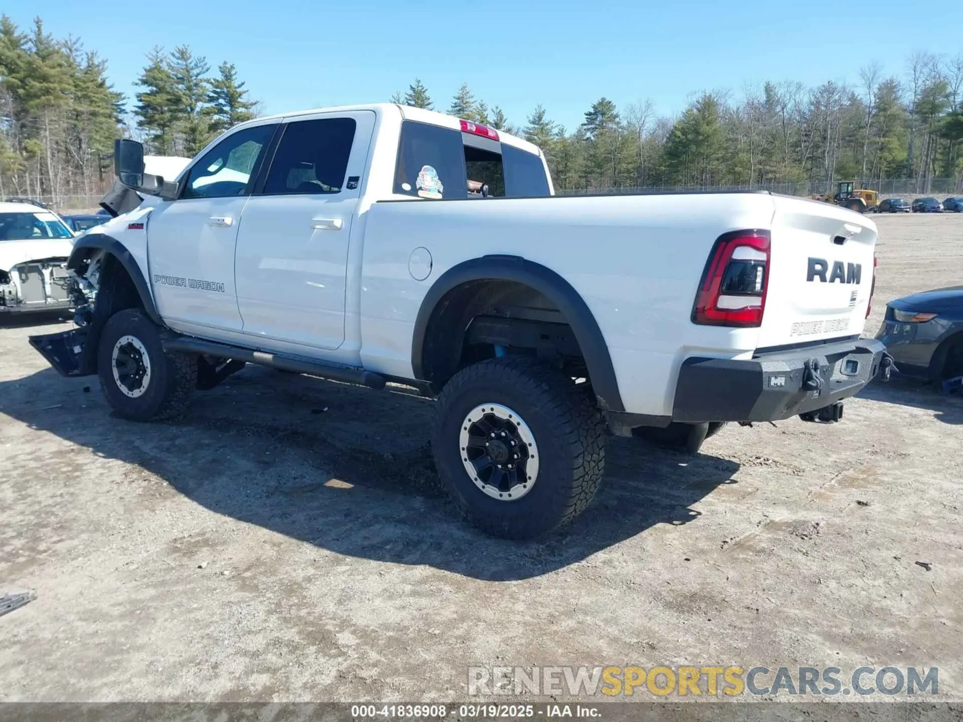 3 Photograph of a damaged car 3C6TR5EJ7MG658697 RAM 2500 2021