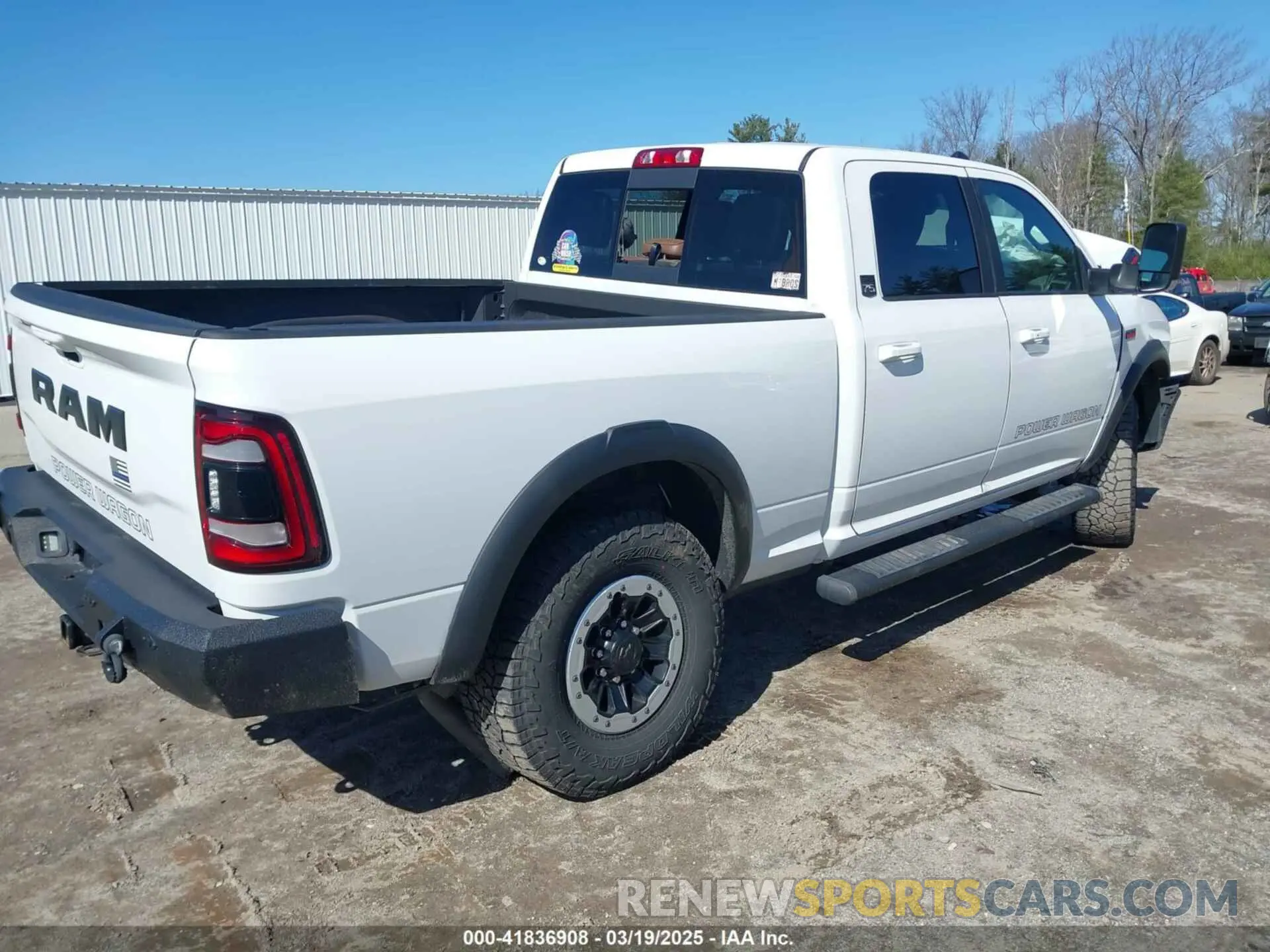 4 Photograph of a damaged car 3C6TR5EJ7MG658697 RAM 2500 2021