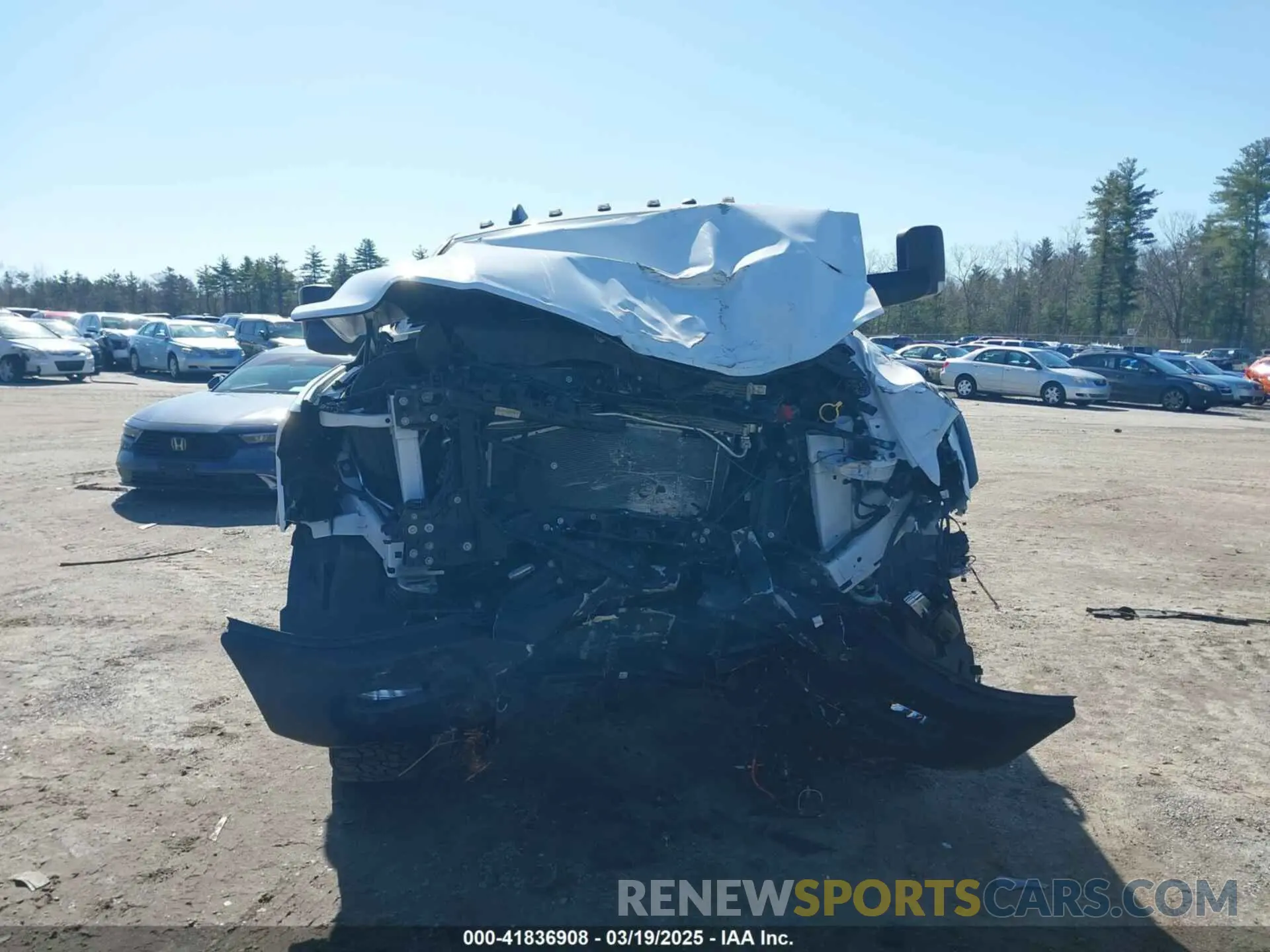 6 Photograph of a damaged car 3C6TR5EJ7MG658697 RAM 2500 2021