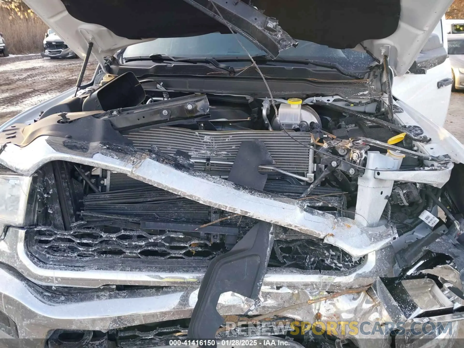 10 Photograph of a damaged car 3C6UR5CJ1MG679326 RAM 2500 2021