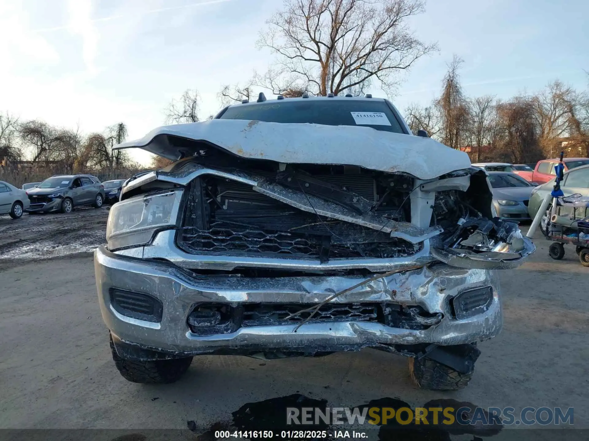 13 Photograph of a damaged car 3C6UR5CJ1MG679326 RAM 2500 2021