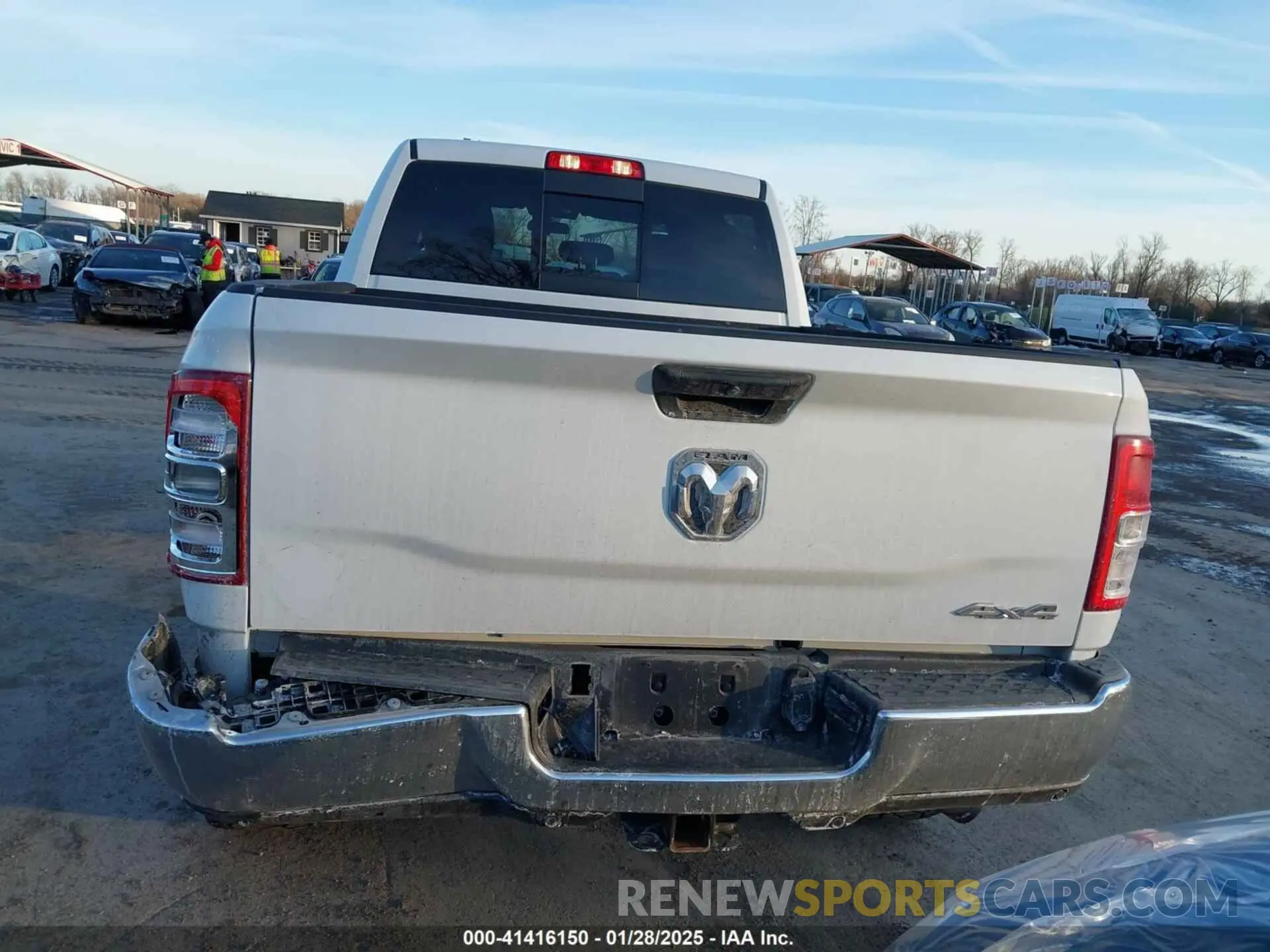 17 Photograph of a damaged car 3C6UR5CJ1MG679326 RAM 2500 2021