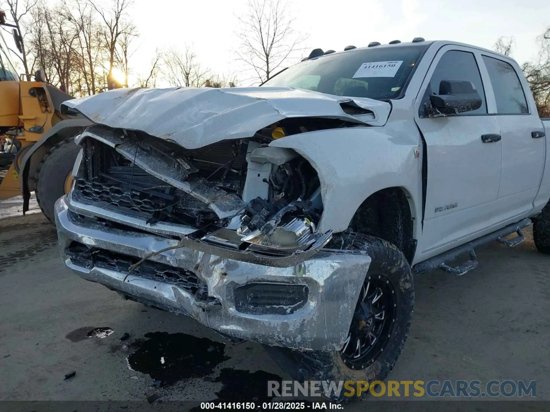 18 Photograph of a damaged car 3C6UR5CJ1MG679326 RAM 2500 2021