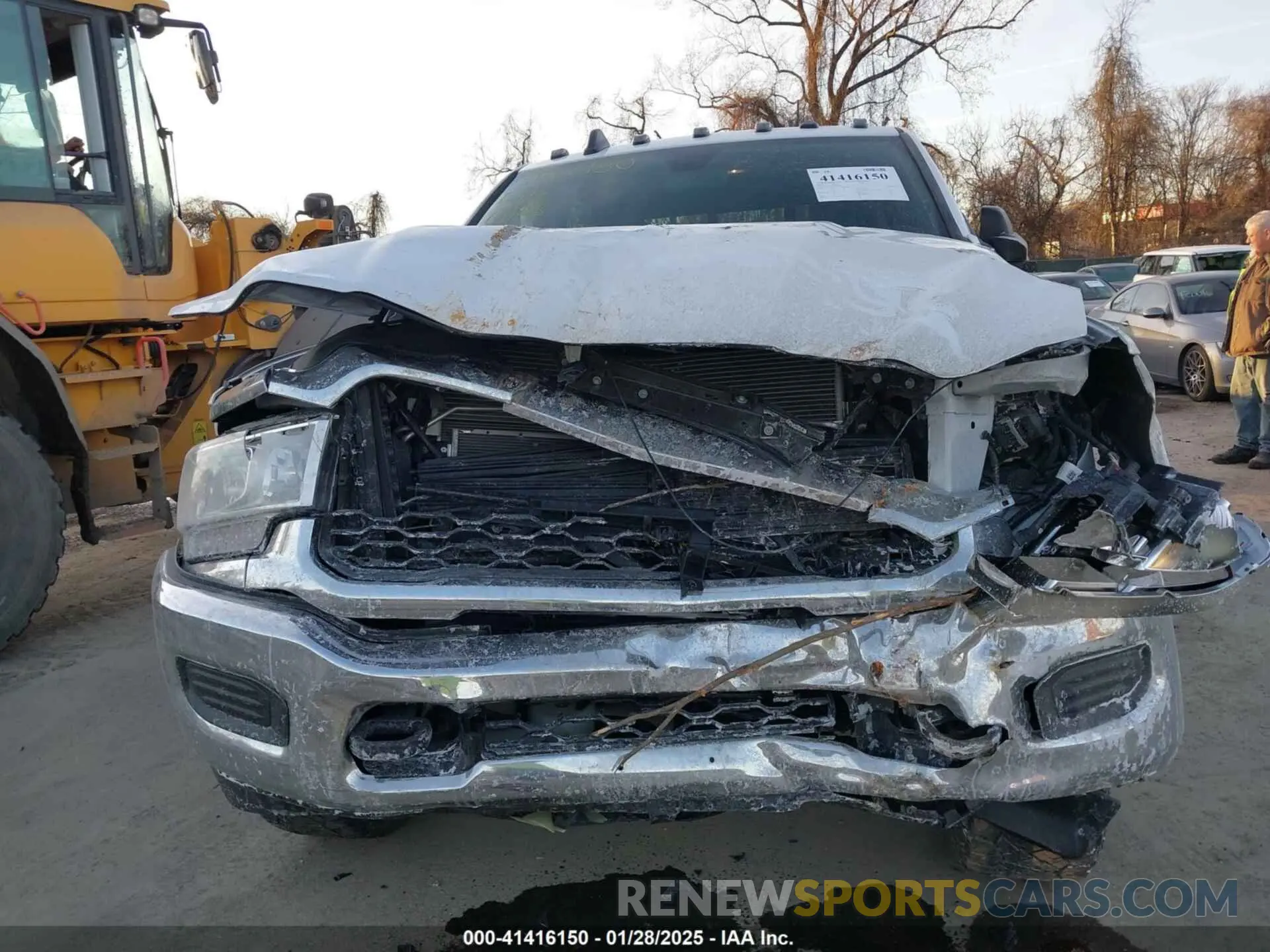 6 Photograph of a damaged car 3C6UR5CJ1MG679326 RAM 2500 2021
