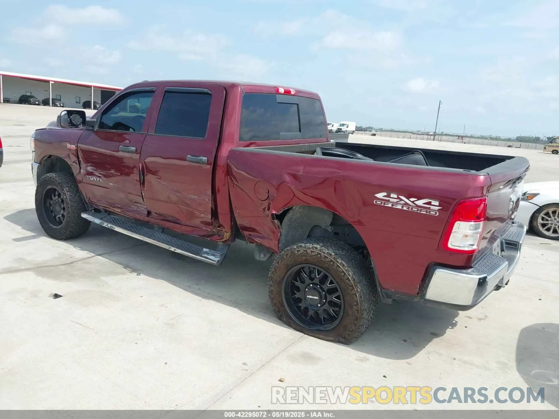 3 Photograph of a damaged car 3C6UR5CJ2MG502977 RAM 2500 2021
