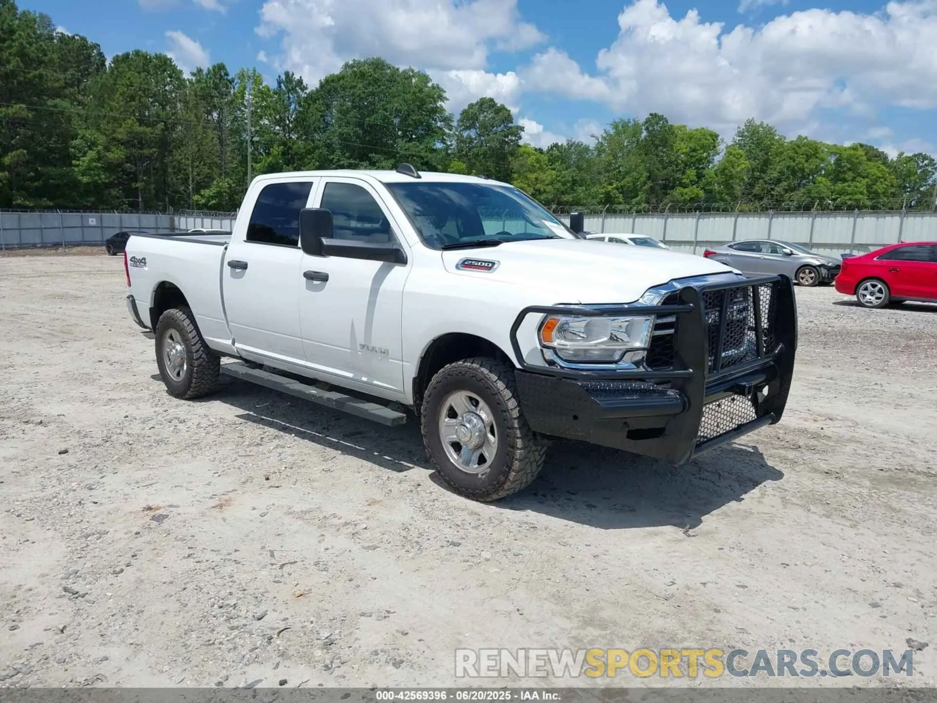 1 Photograph of a damaged car 3C6UR5CJ2MG533937 RAM 2500 2021
