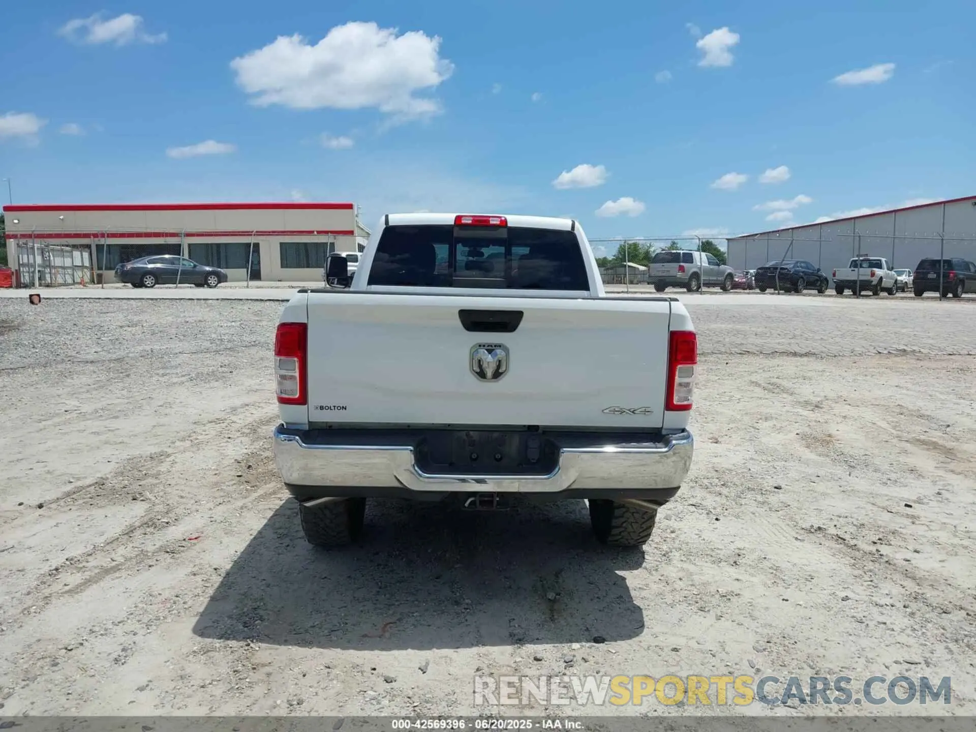 16 Photograph of a damaged car 3C6UR5CJ2MG533937 RAM 2500 2021