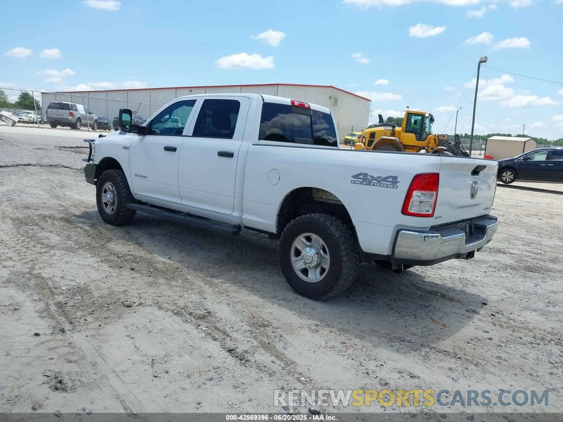 3 Photograph of a damaged car 3C6UR5CJ2MG533937 RAM 2500 2021
