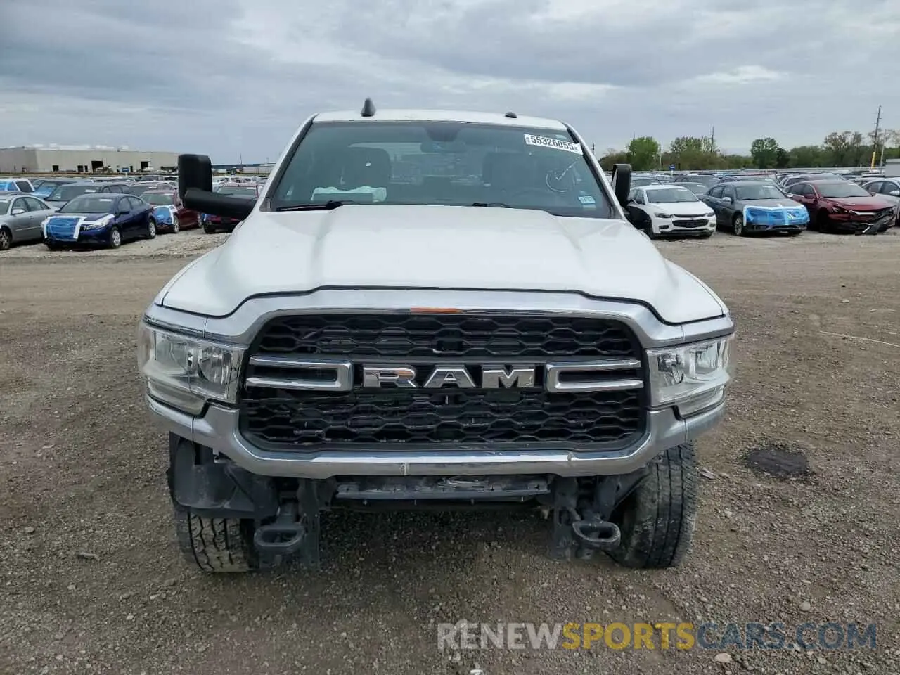 5 Photograph of a damaged car 3C6UR5CJ2MG558658 RAM 2500 2021