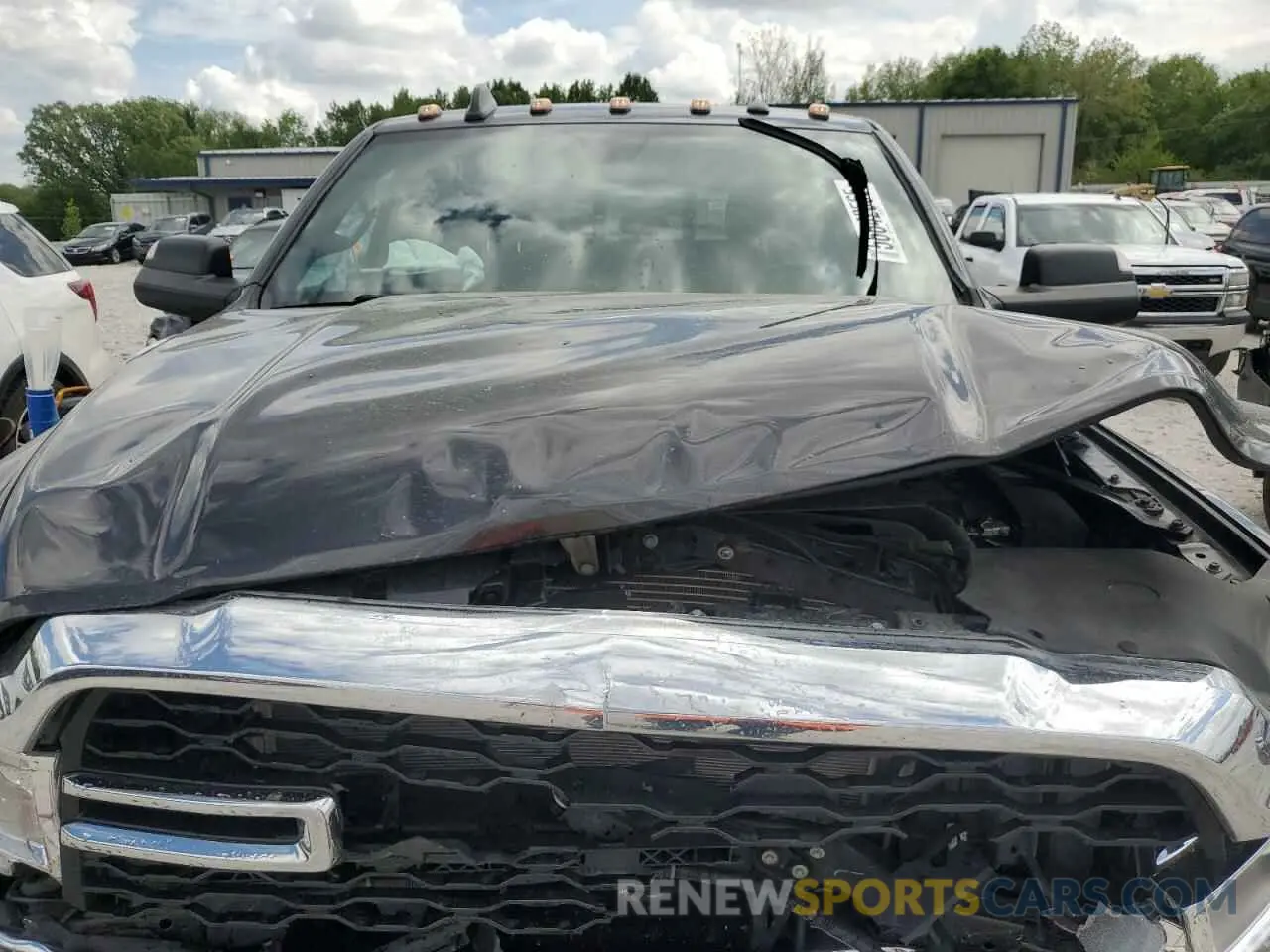 11 Photograph of a damaged car 3C6UR5CJ2MG608491 RAM 2500 2021