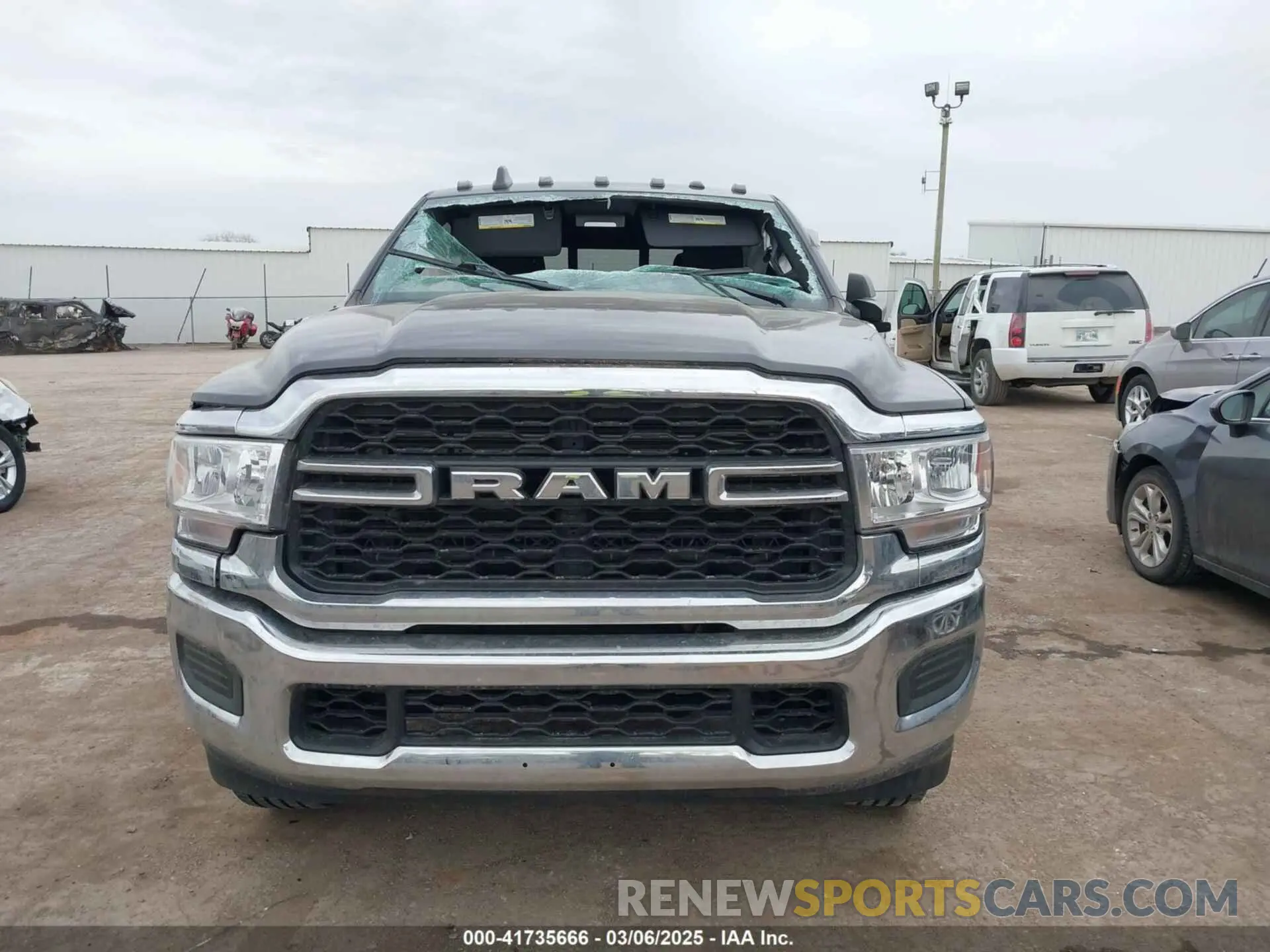 12 Photograph of a damaged car 3C6UR5CJ2MG639305 RAM 2500 2021