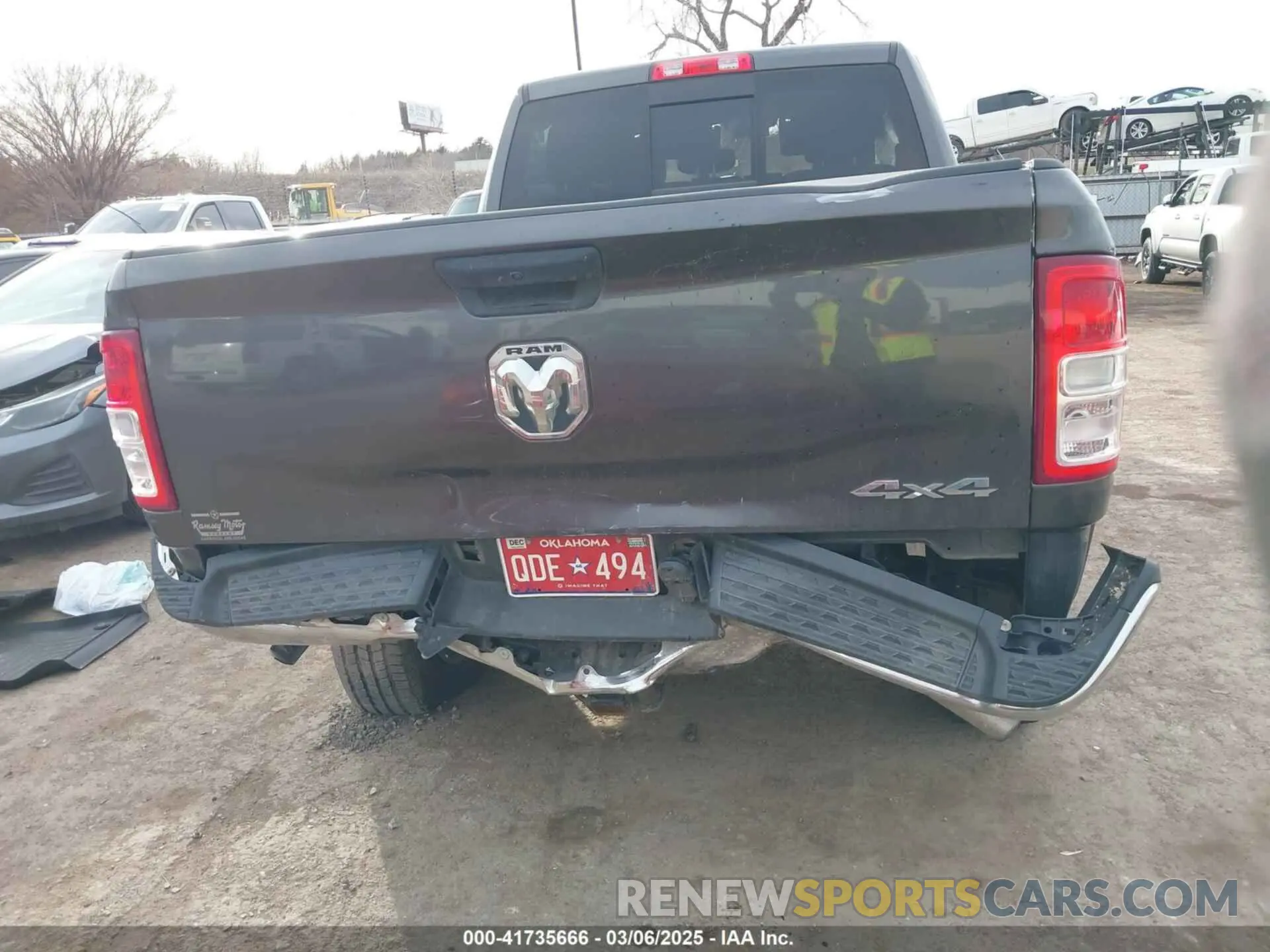 16 Photograph of a damaged car 3C6UR5CJ2MG639305 RAM 2500 2021