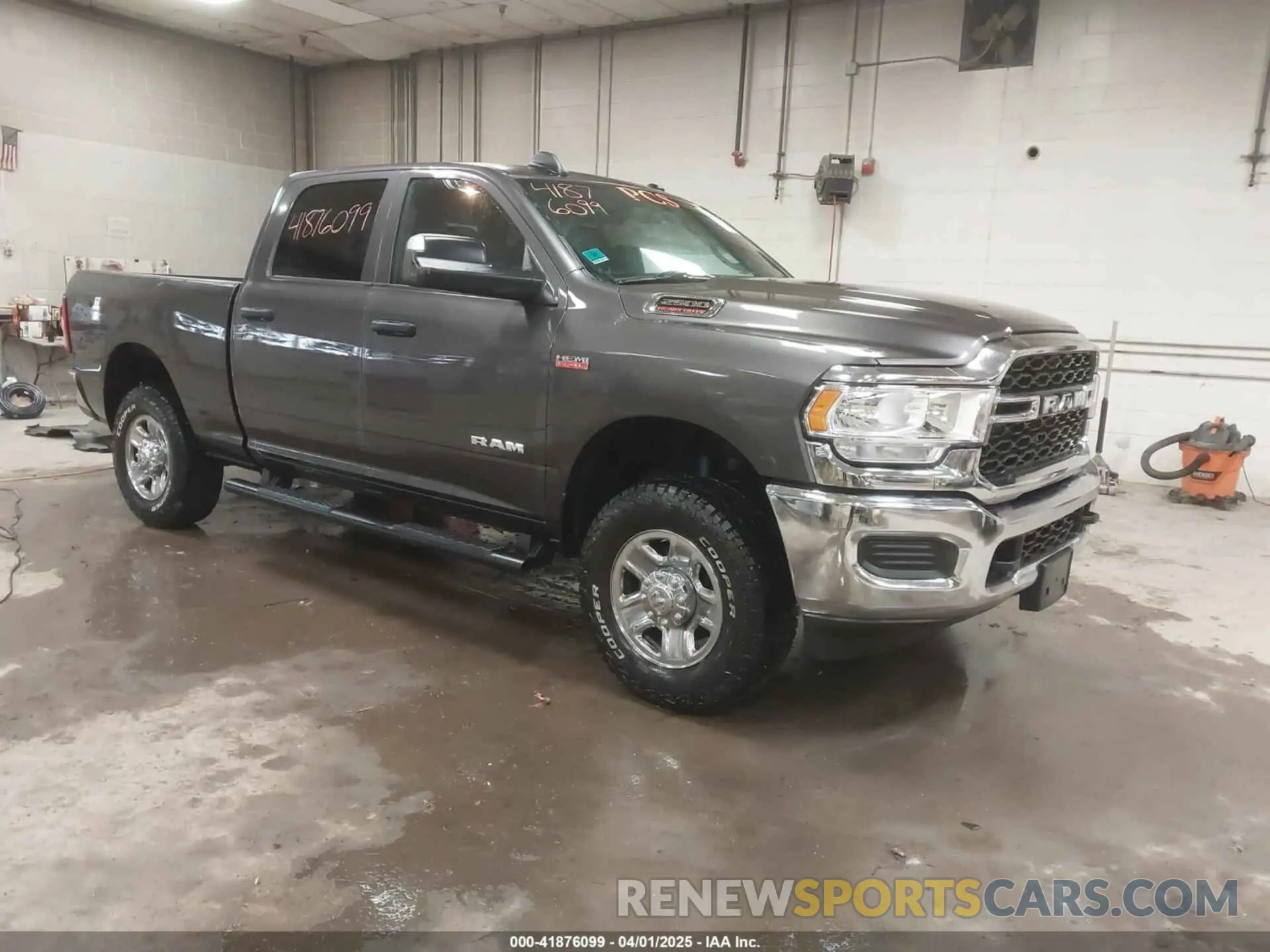 1 Photograph of a damaged car 3C6UR5CJ3MG681322 RAM 2500 2021