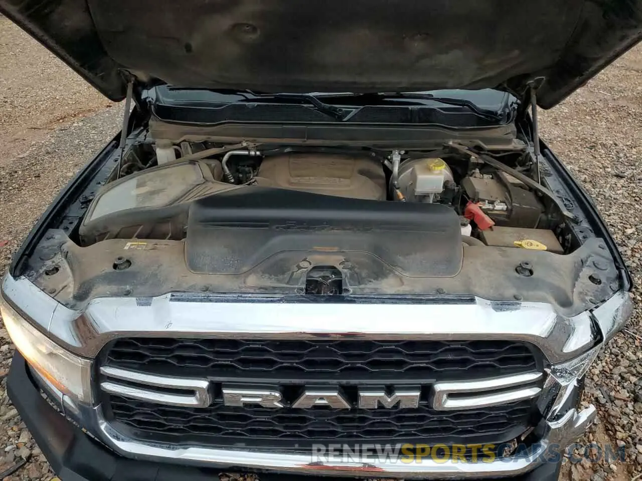 11 Photograph of a damaged car 3C6UR5CJ4MG591600 RAM 2500 2021