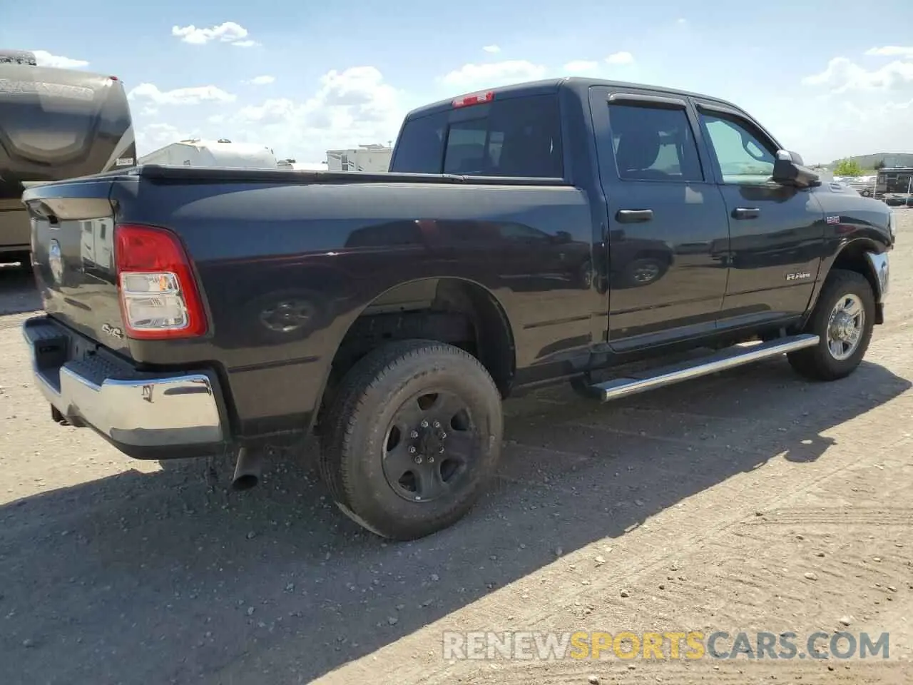 3 Photograph of a damaged car 3C6UR5CJ4MG638608 RAM 2500 2021