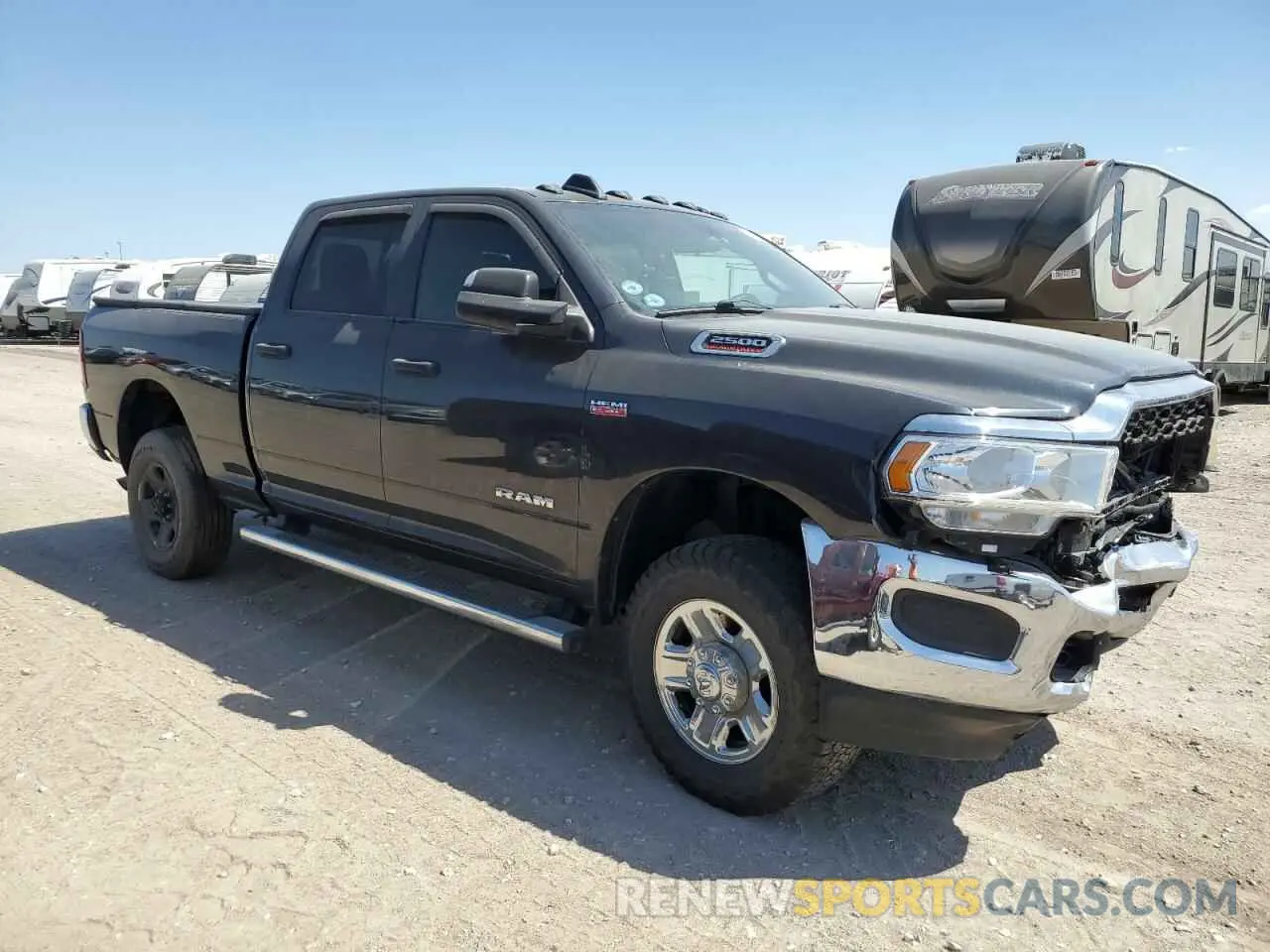 4 Photograph of a damaged car 3C6UR5CJ4MG638608 RAM 2500 2021