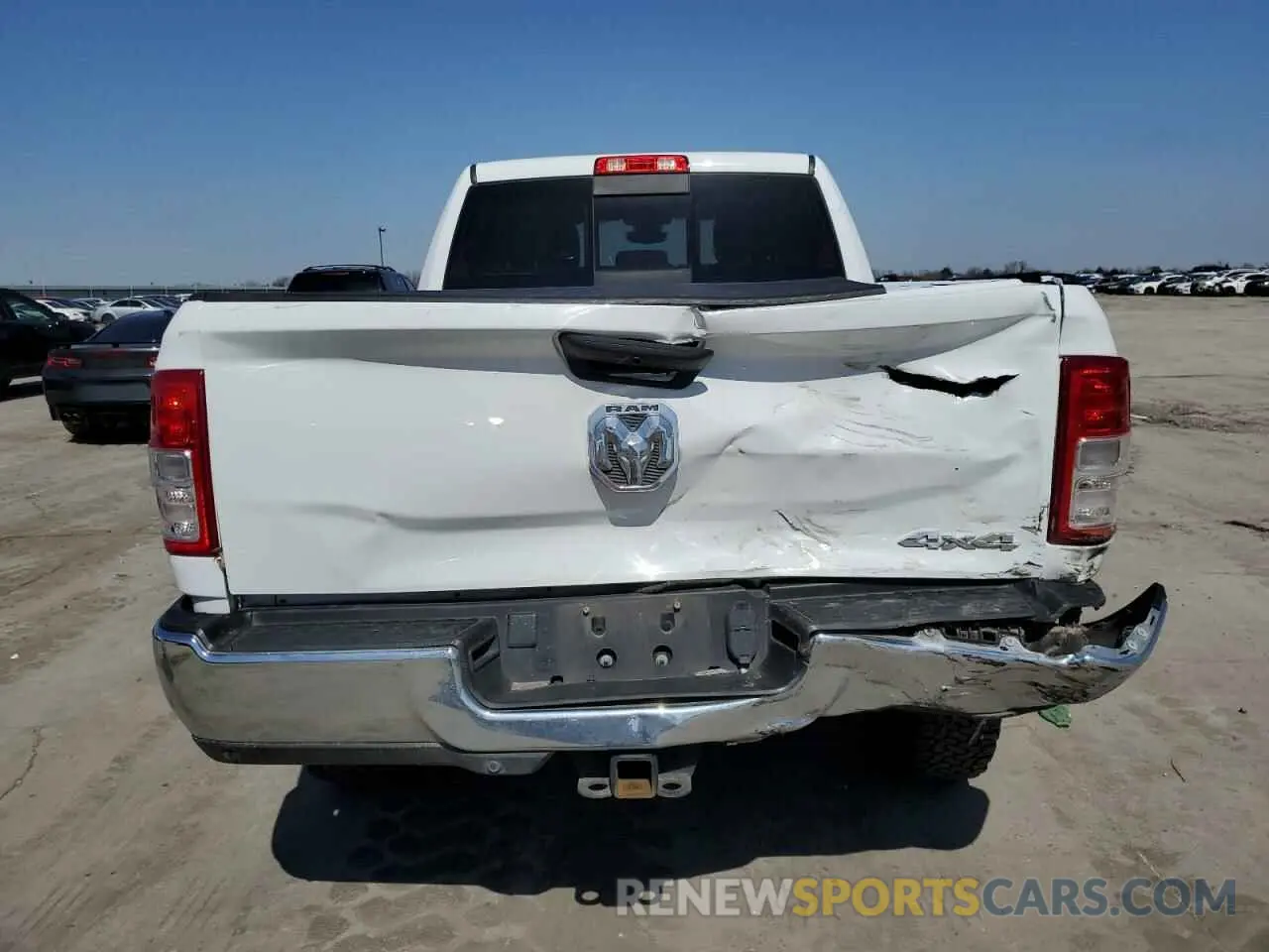 6 Photograph of a damaged car 3C6UR5CJ4MG698520 RAM 2500 2021