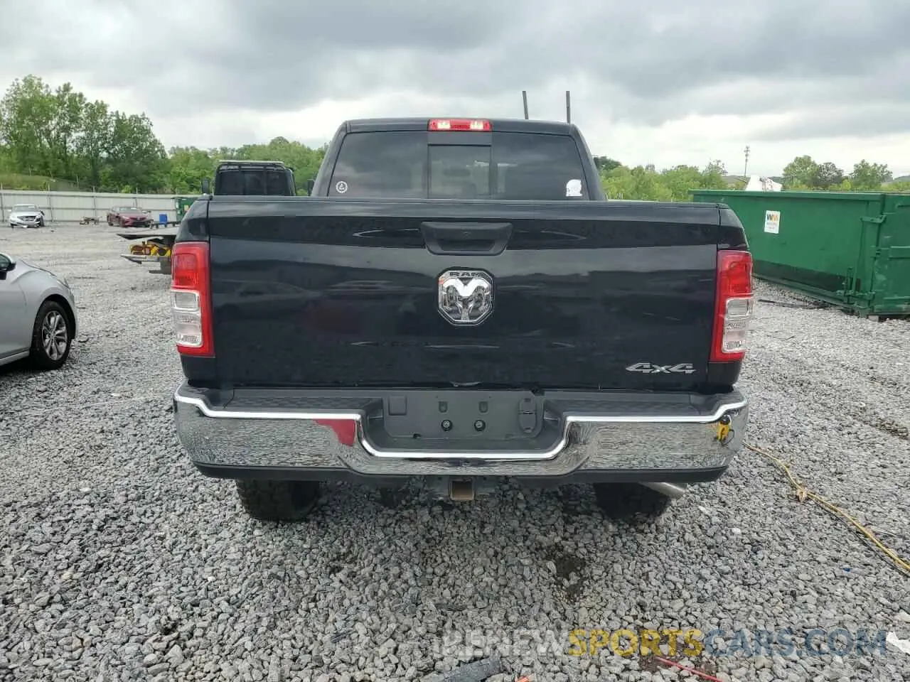 6 Photograph of a damaged car 3C6UR5CJ6MG695991 RAM 2500 2021
