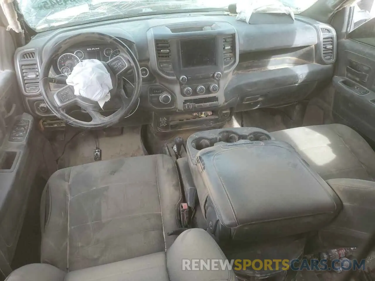 8 Photograph of a damaged car 3C6UR5CJ9MG516214 RAM 2500 2021