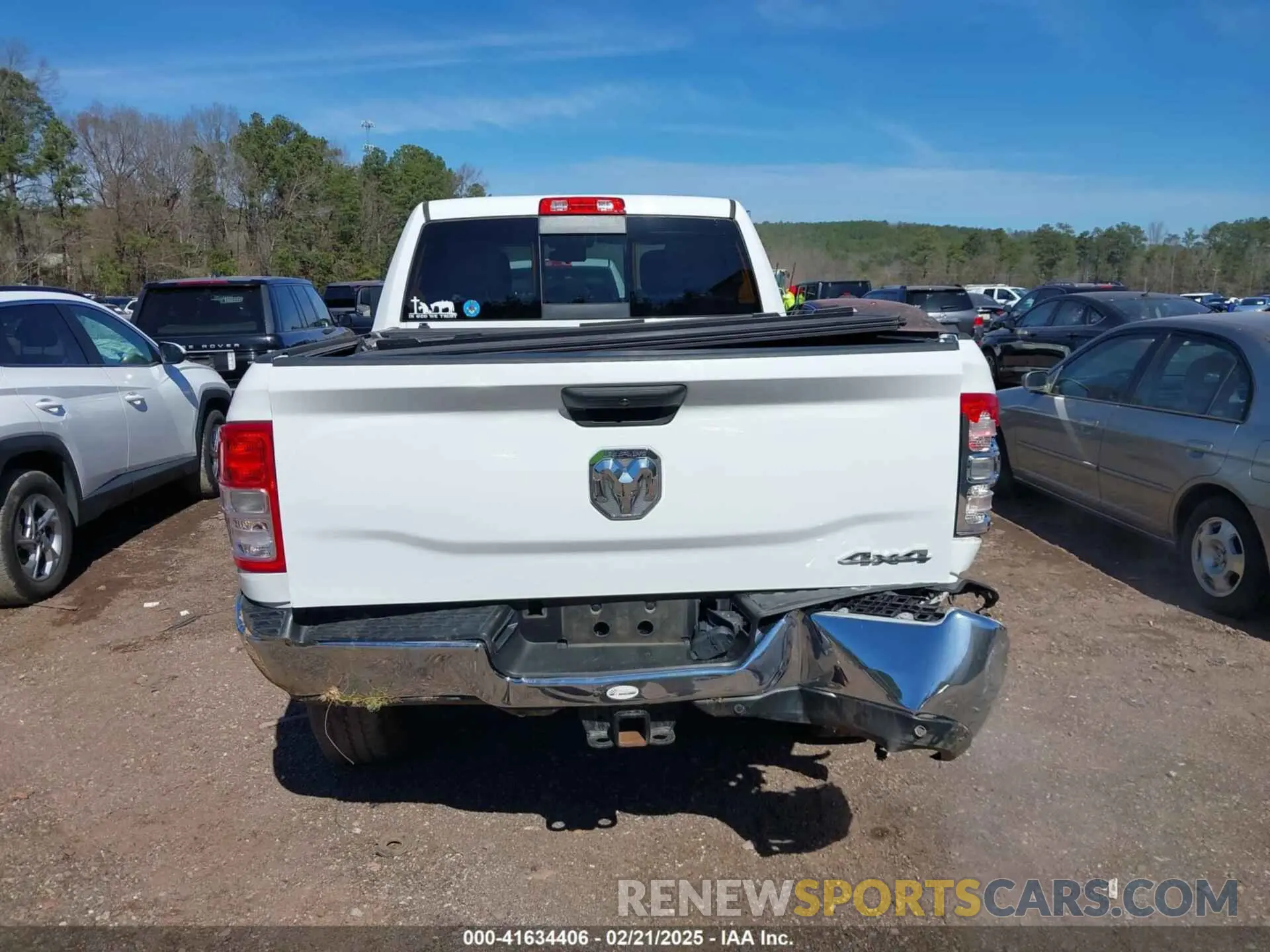 16 Photograph of a damaged car 3C6UR5CJ9MG656862 RAM 2500 2021