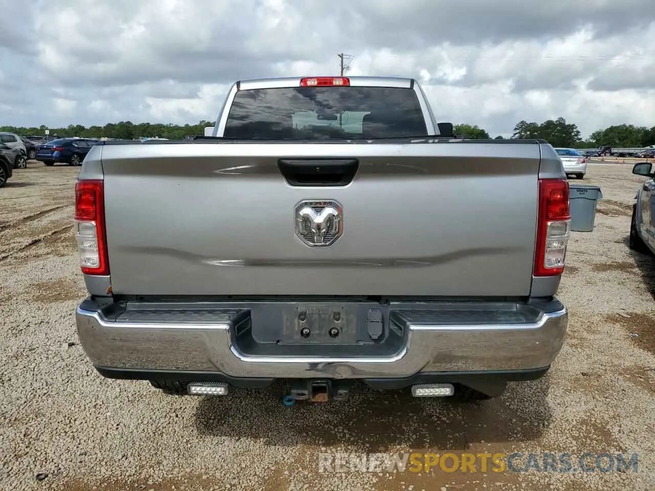 6 Photograph of a damaged car 3C6UR5CL2MG519358 RAM 2500 2021