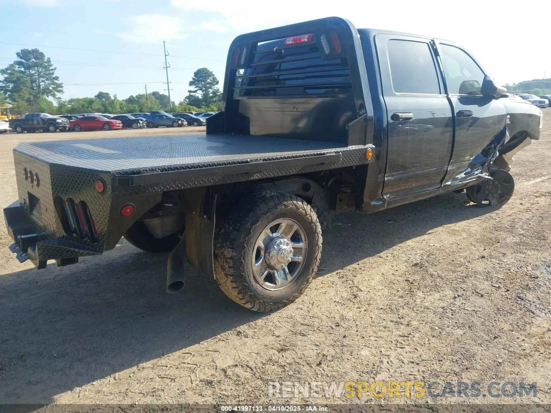 4 Photograph of a damaged car 3C6UR5CL4MG655572 RAM 2500 2021
