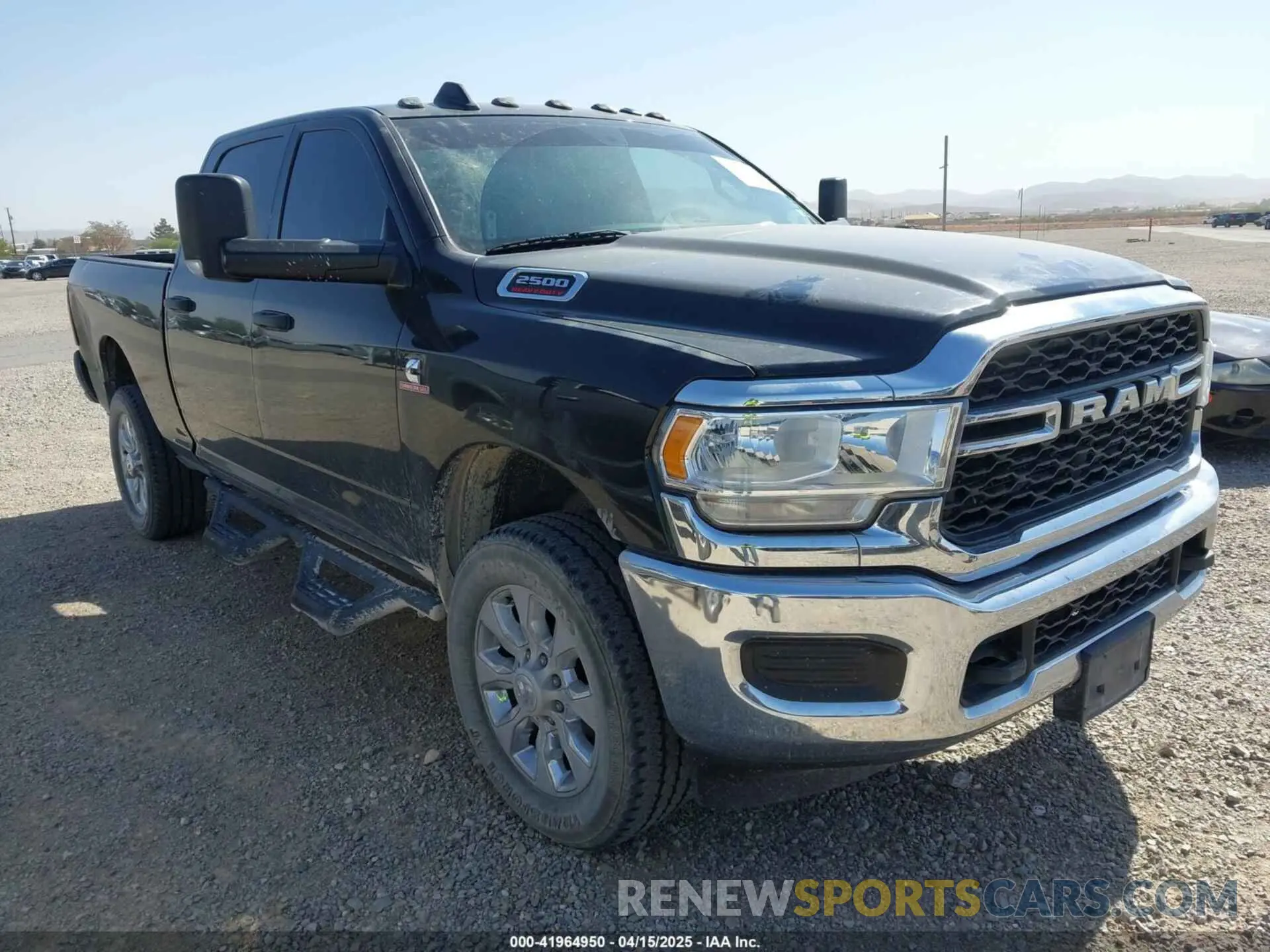 1 Photograph of a damaged car 3C6UR5CL4MG675658 RAM 2500 2021