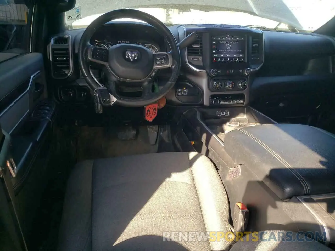 8 Photograph of a damaged car 3C6UR5CL7MG557622 RAM 2500 2021