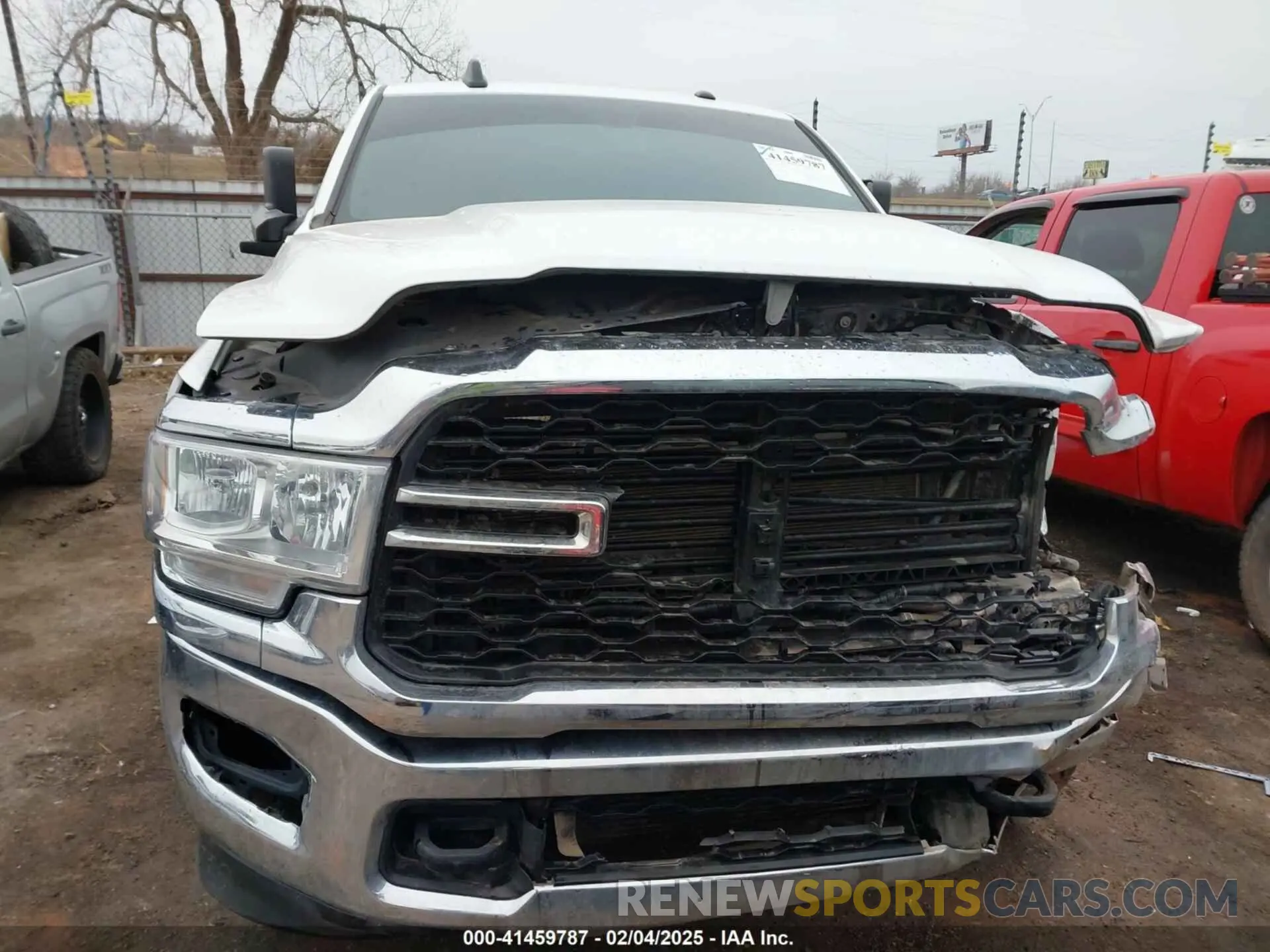 12 Photograph of a damaged car 3C6UR5CLXMG632197 RAM 2500 2021
