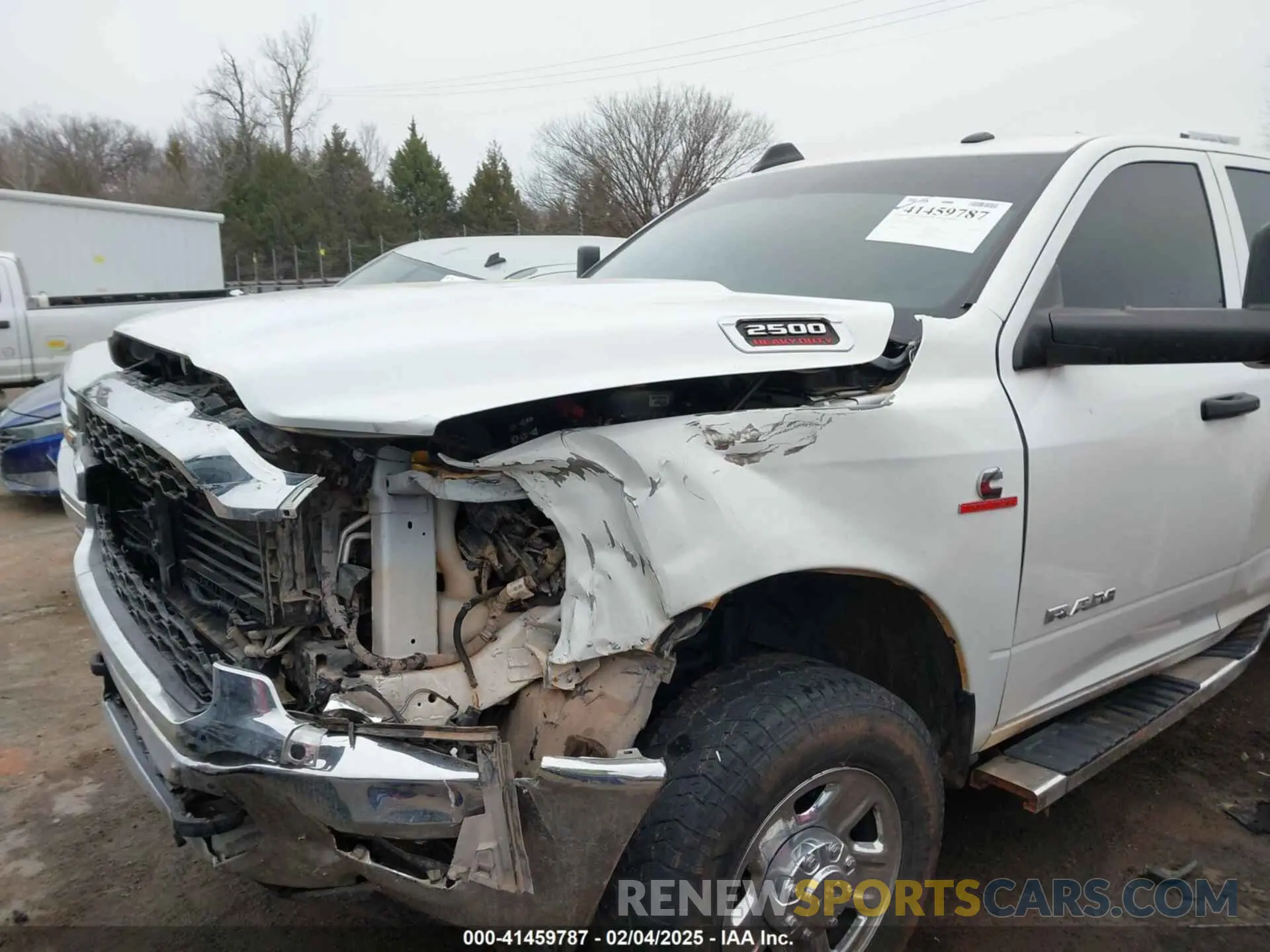 6 Photograph of a damaged car 3C6UR5CLXMG632197 RAM 2500 2021