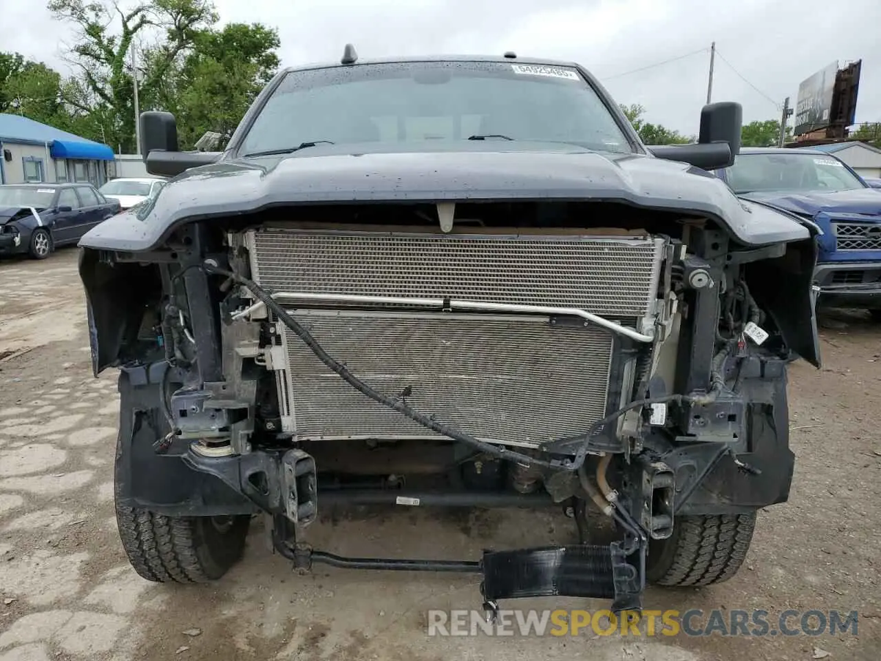 5 Photograph of a damaged car 3C6UR5DJ1MG625586 RAM 2500 2021