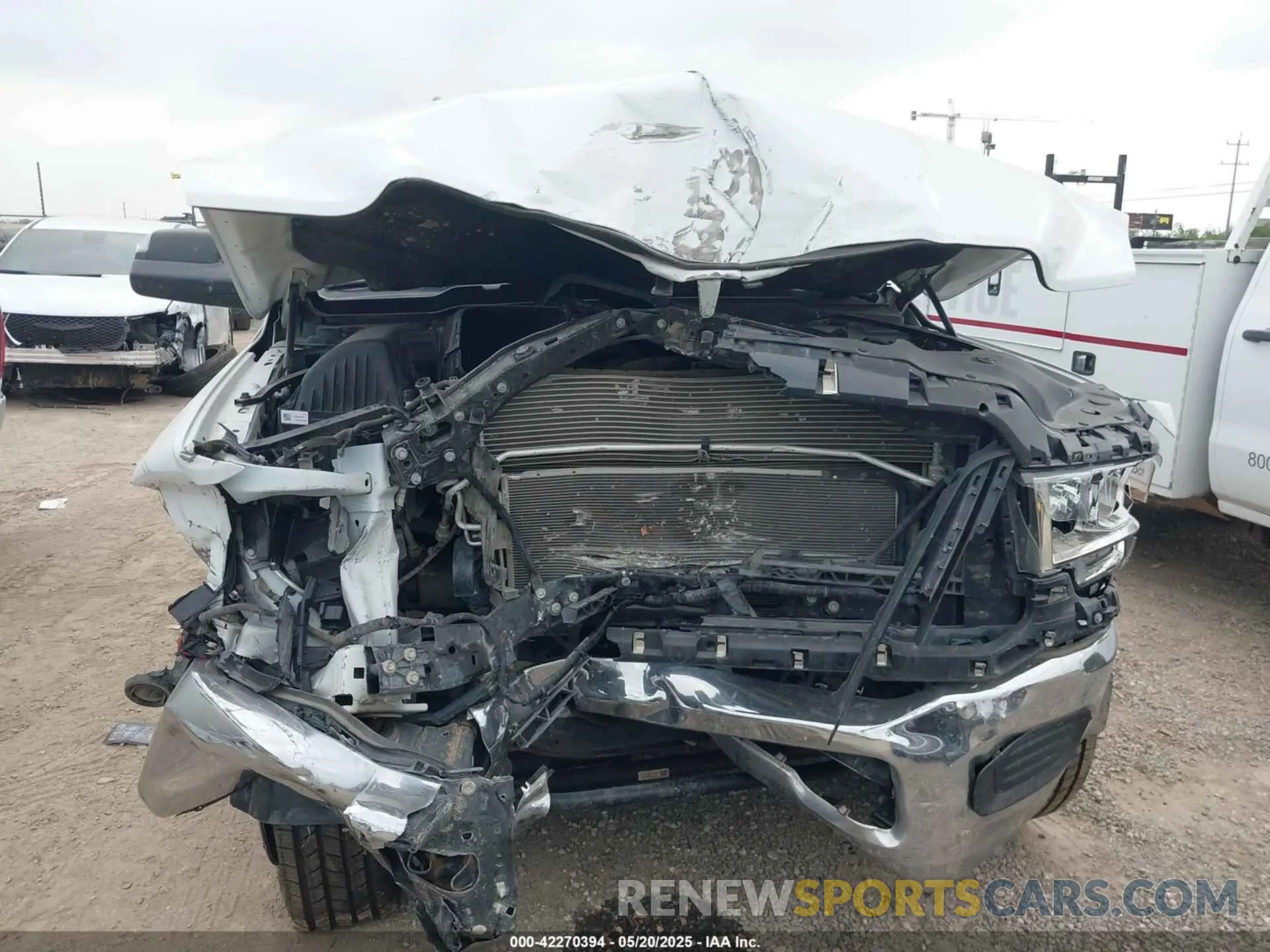 6 Photograph of a damaged car 3C6UR5DJ2MG674585 RAM 2500 2021