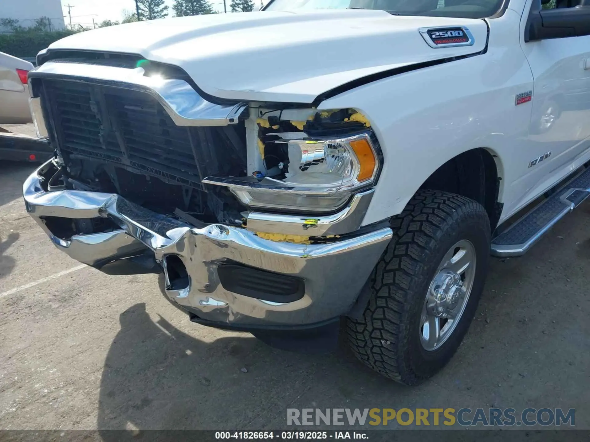 17 Photograph of a damaged car 3C6UR5DJ8MG552586 RAM 2500 2021