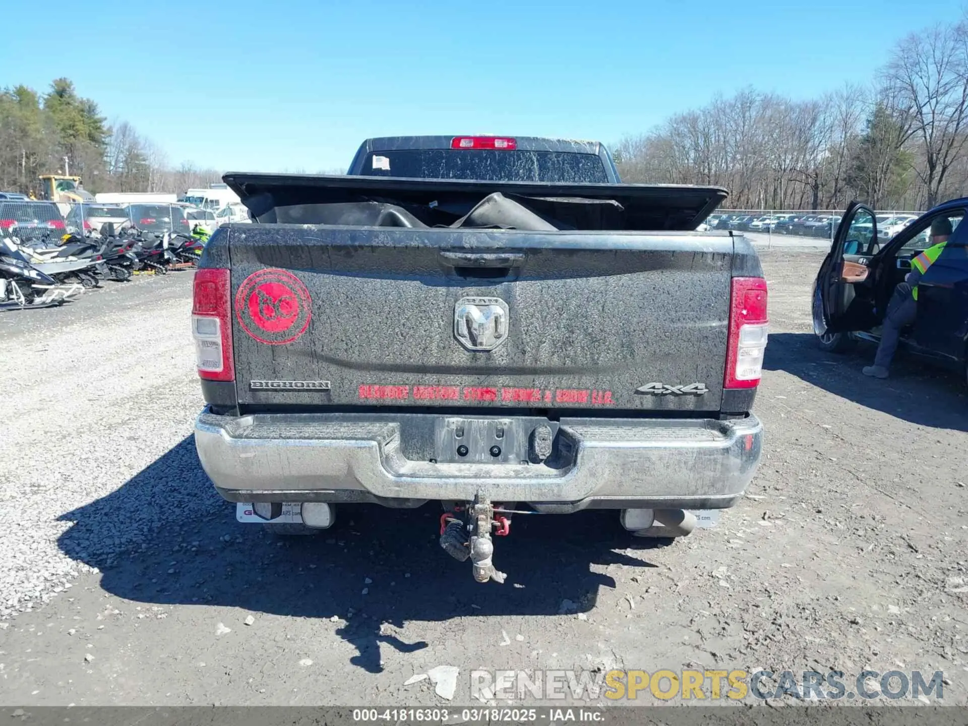 15 Photograph of a damaged car 3C6UR5DJ8MG555486 RAM 2500 2021