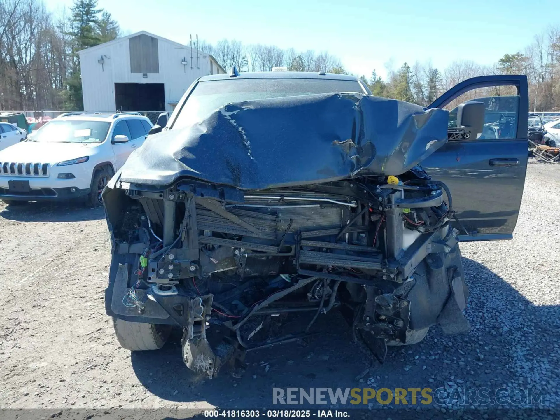 6 Photograph of a damaged car 3C6UR5DJ8MG555486 RAM 2500 2021