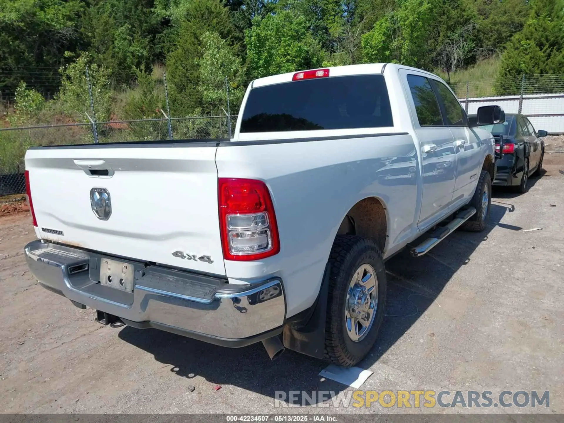 4 Photograph of a damaged car 3C6UR5DJ9MG656715 RAM 2500 2021