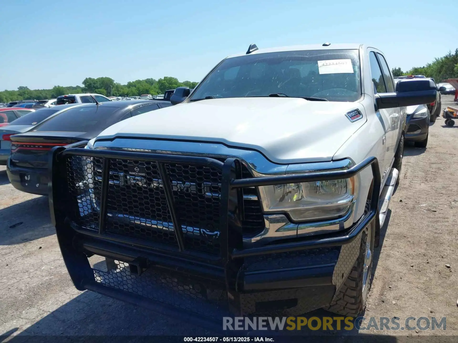 6 Photograph of a damaged car 3C6UR5DJ9MG656715 RAM 2500 2021