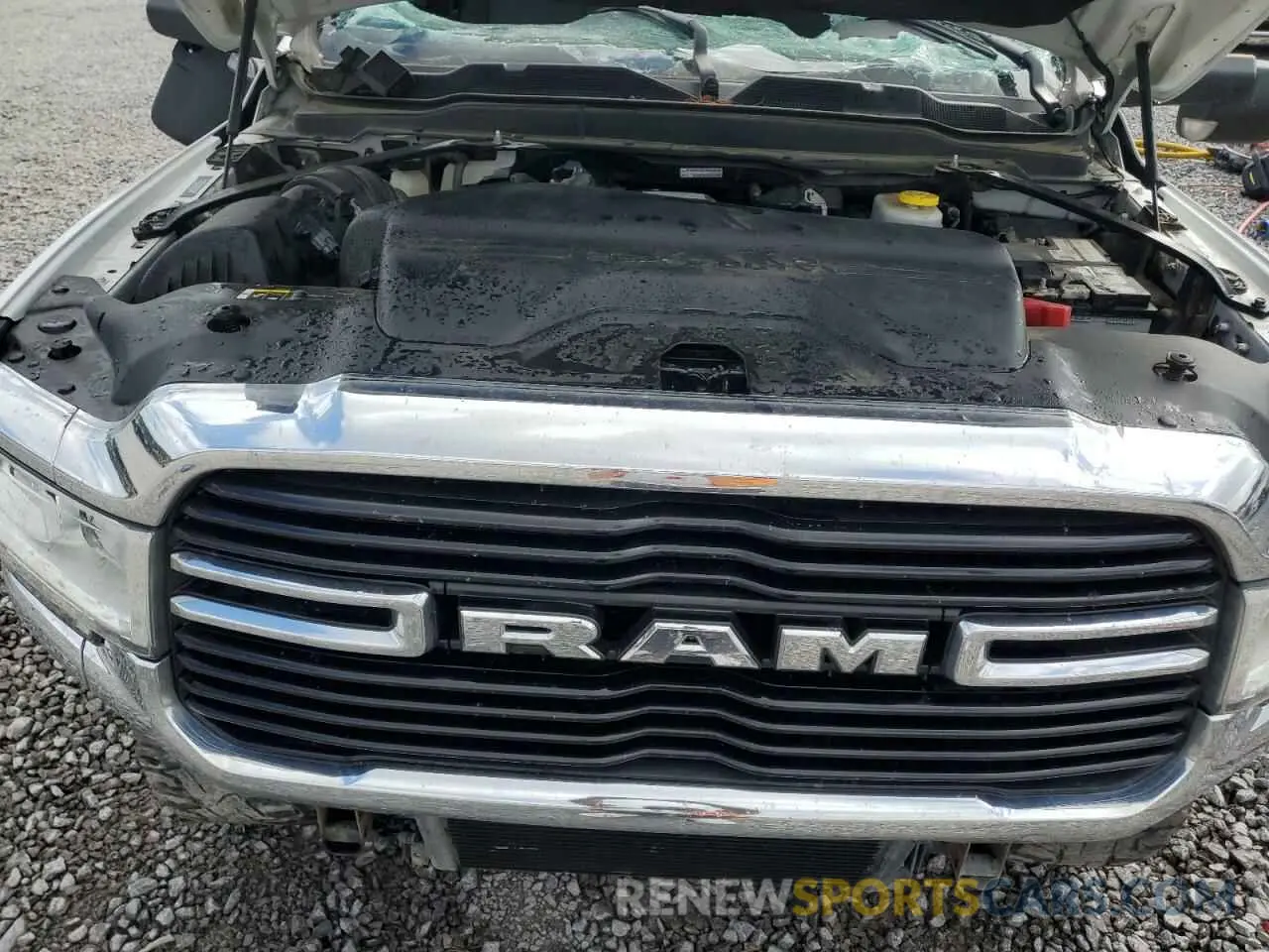 11 Photograph of a damaged car 3C6UR5DL0MG656149 RAM 2500 2021