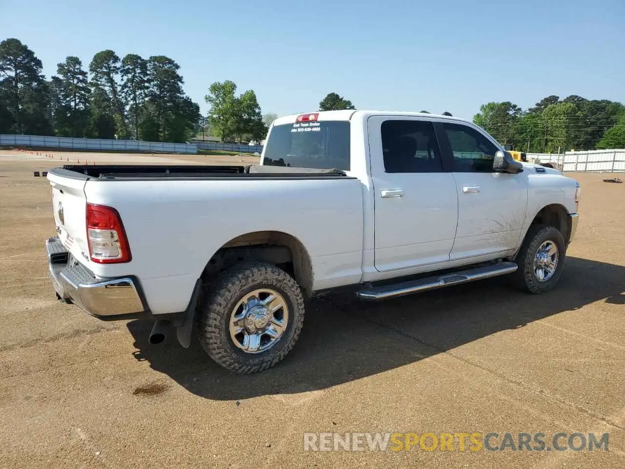 3 Photograph of a damaged car 3C6UR5DL2MG627980 RAM 2500 2021