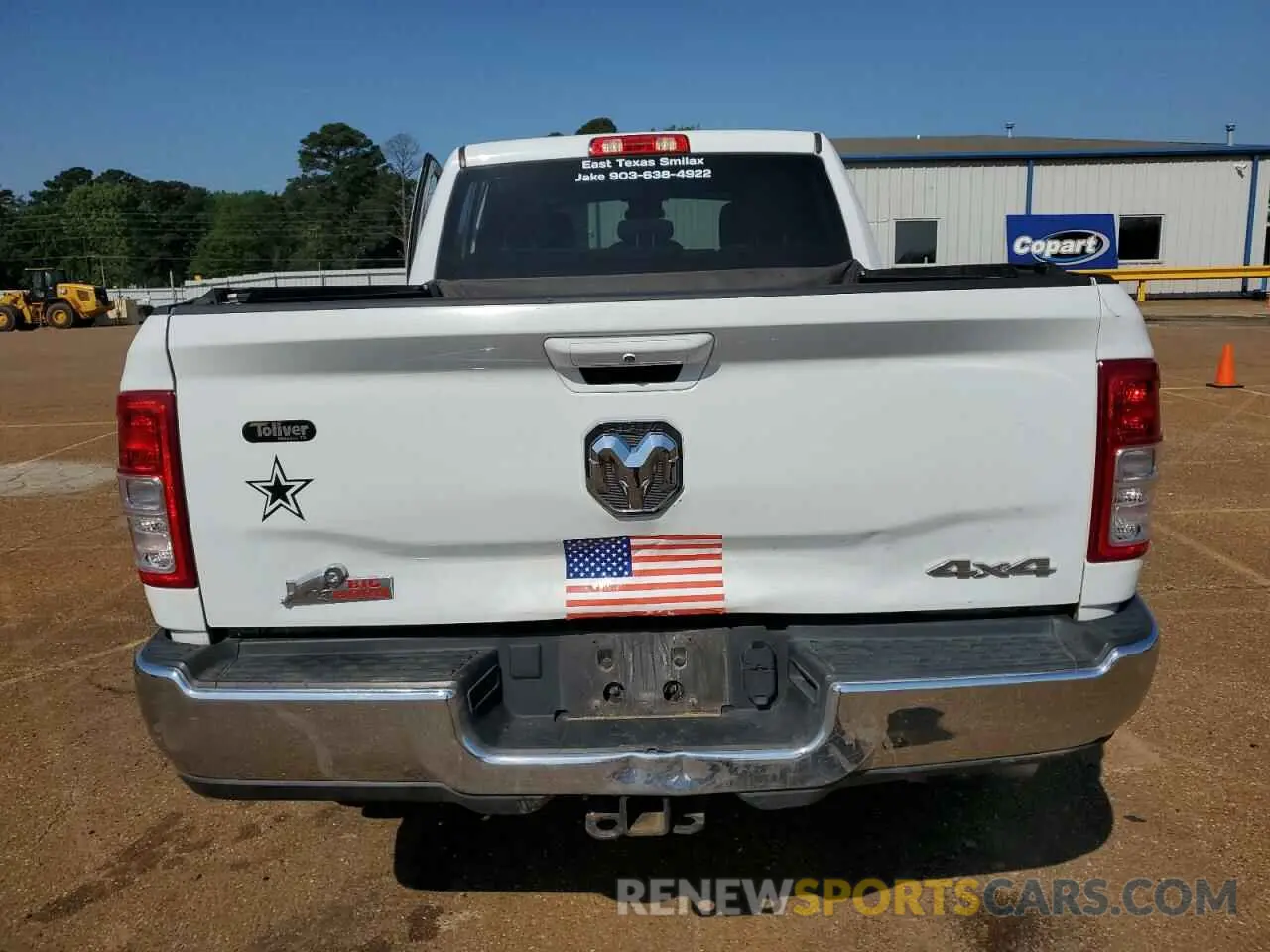 6 Photograph of a damaged car 3C6UR5DL2MG627980 RAM 2500 2021